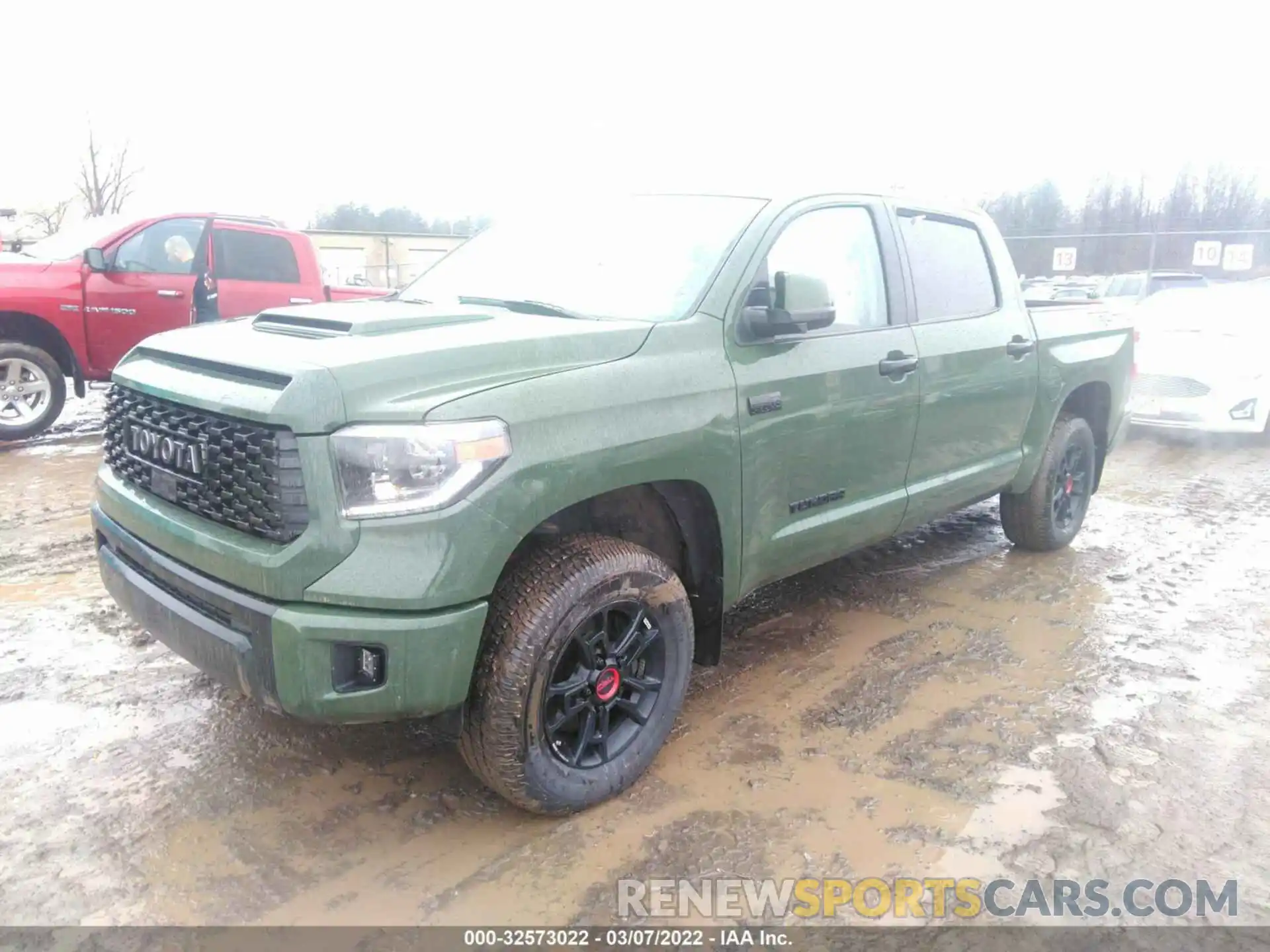 2 Photograph of a damaged car 5TFDY5F16LX922291 TOYOTA TUNDRA 4WD 2020