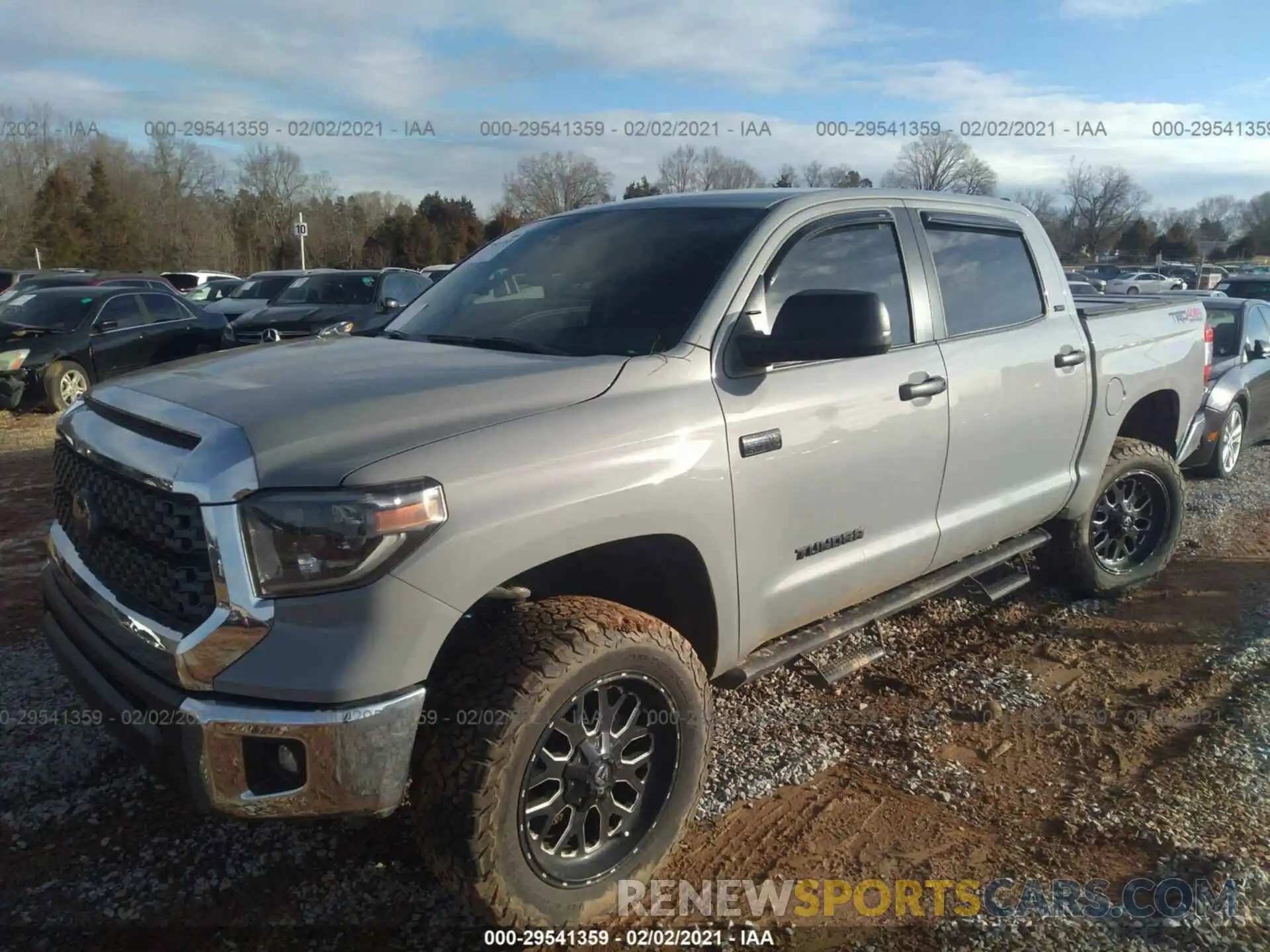 2 Photograph of a damaged car 5TFDY5F17LX871836 TOYOTA TUNDRA 4WD 2020