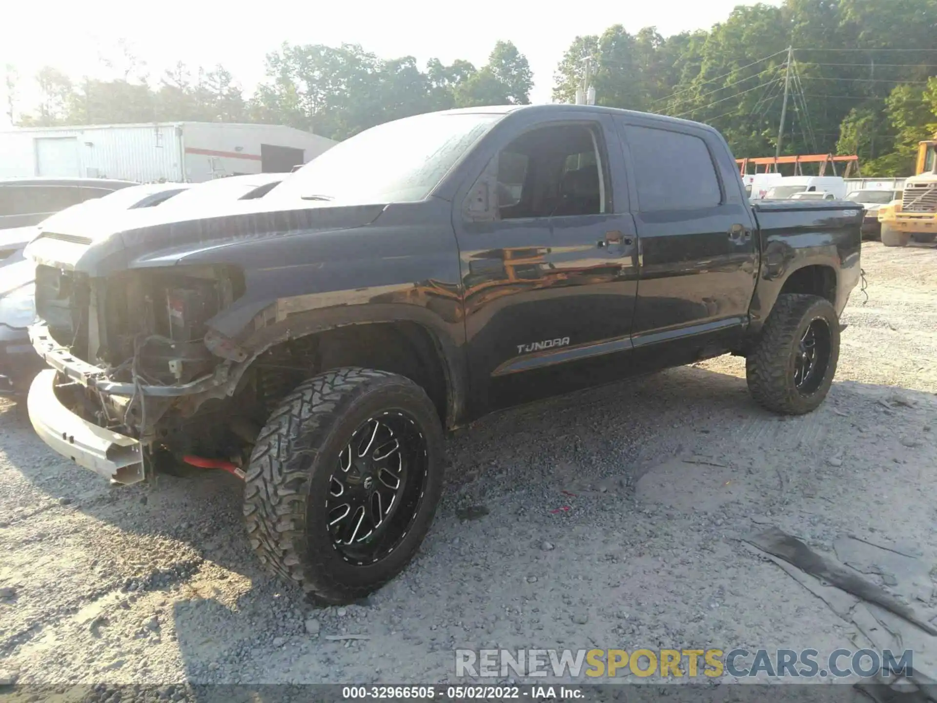 2 Photograph of a damaged car 5TFDY5F17LX884750 TOYOTA TUNDRA 4WD 2020