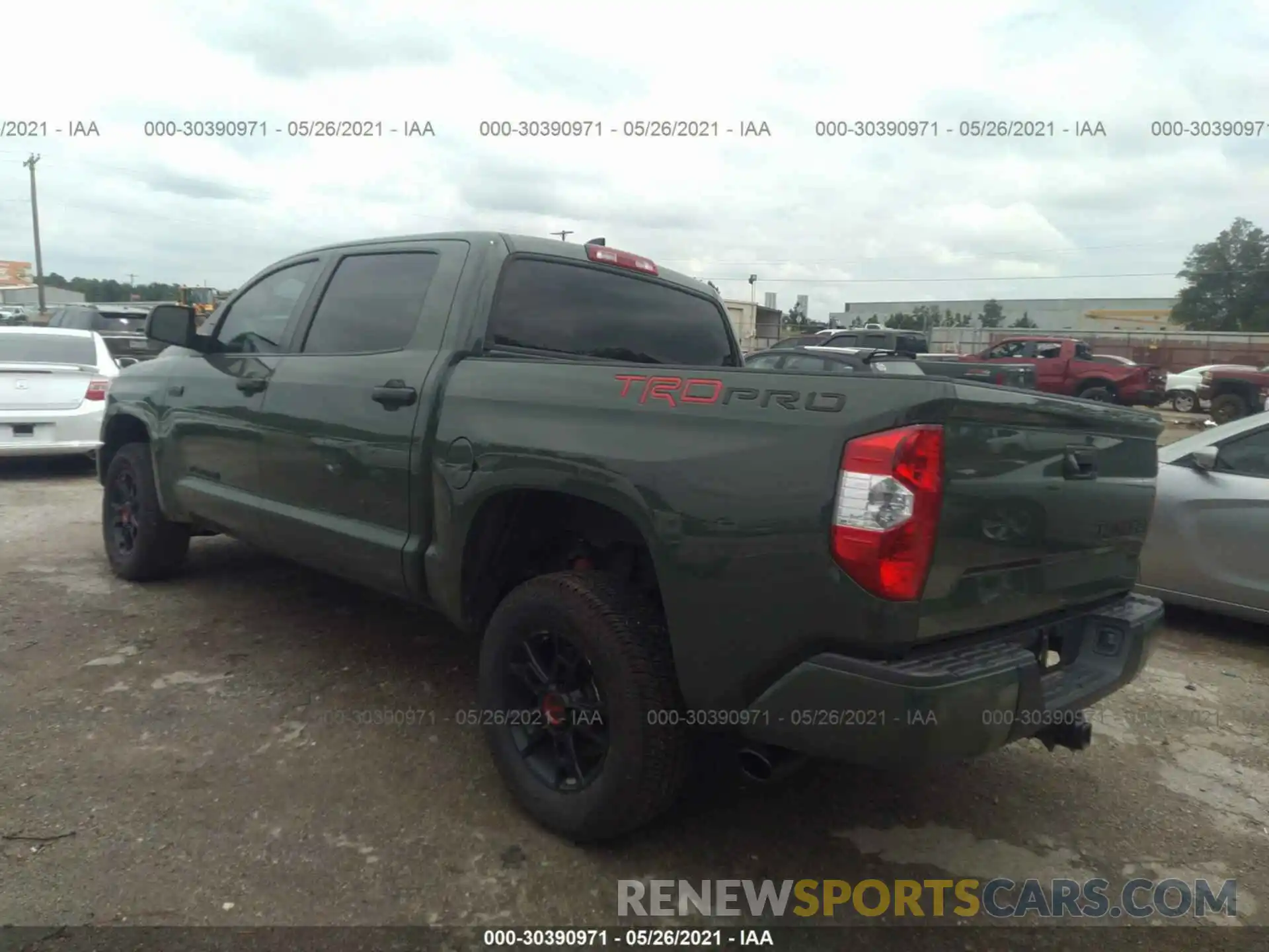 3 Photograph of a damaged car 5TFDY5F17LX887339 TOYOTA TUNDRA 4WD 2020