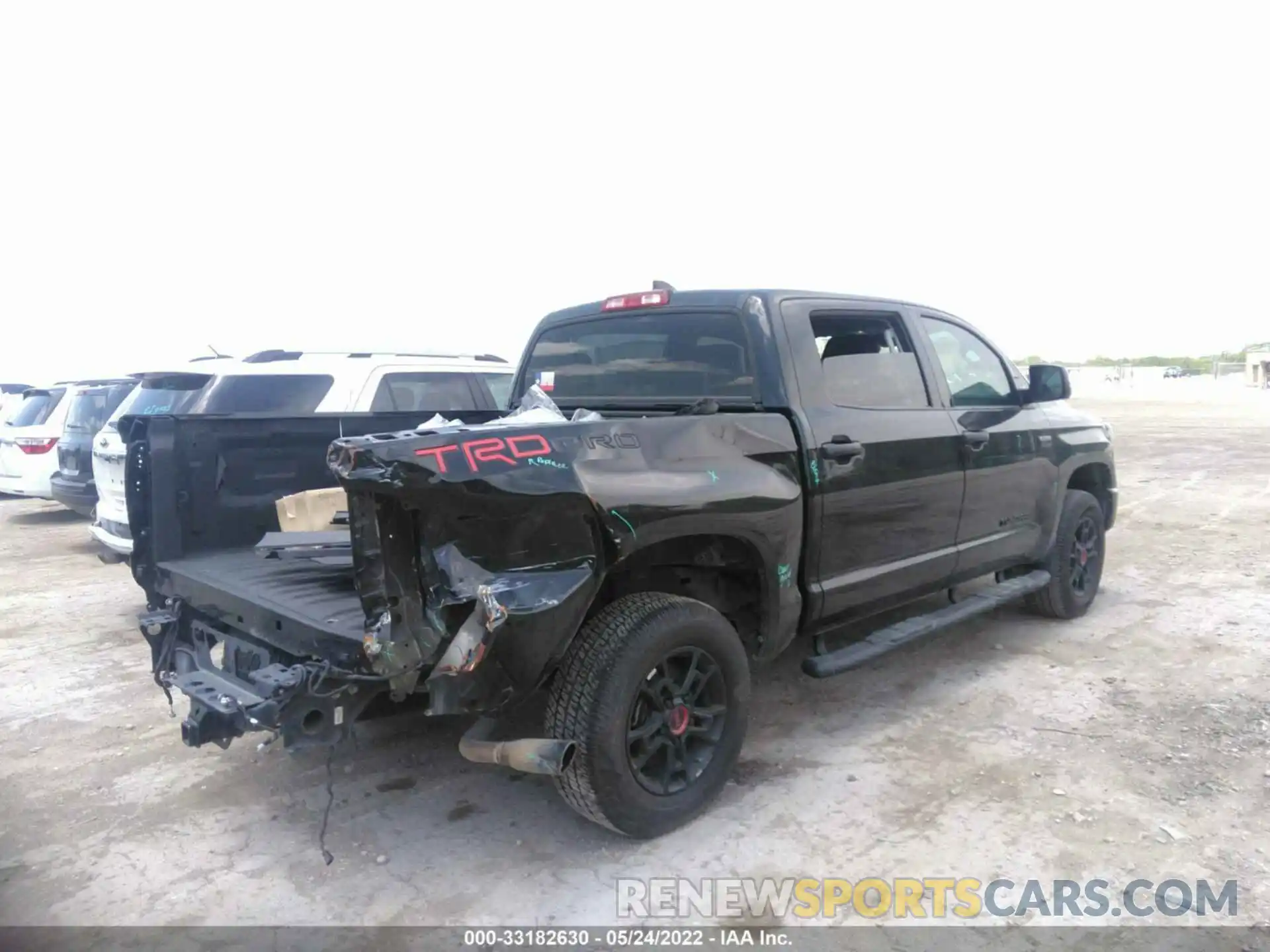 4 Фотография поврежденного автомобиля 5TFDY5F17LX908917 TOYOTA TUNDRA 4WD 2020