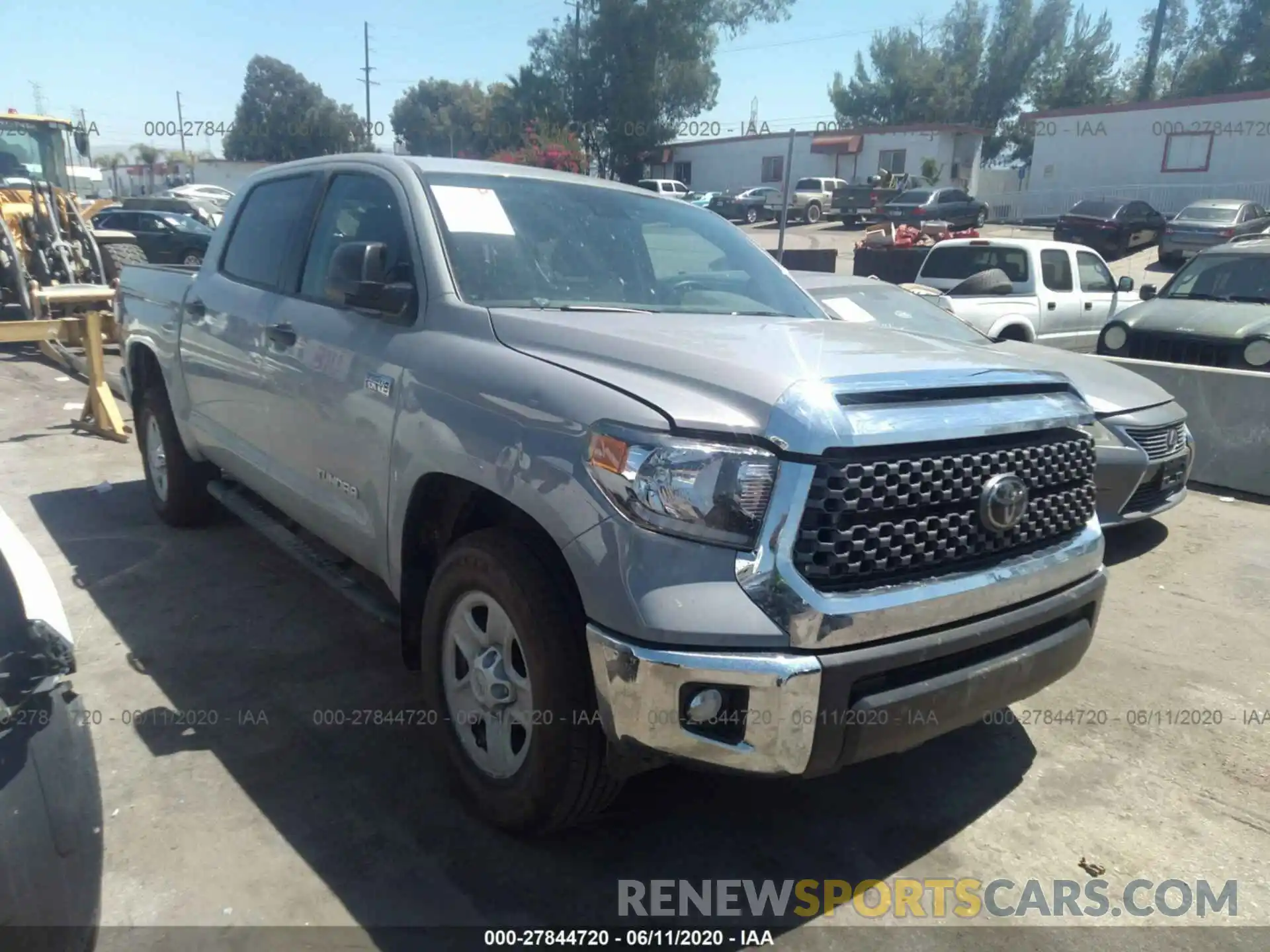 1 Photograph of a damaged car 5TFDY5F17LX914247 TOYOTA TUNDRA 4WD 2020