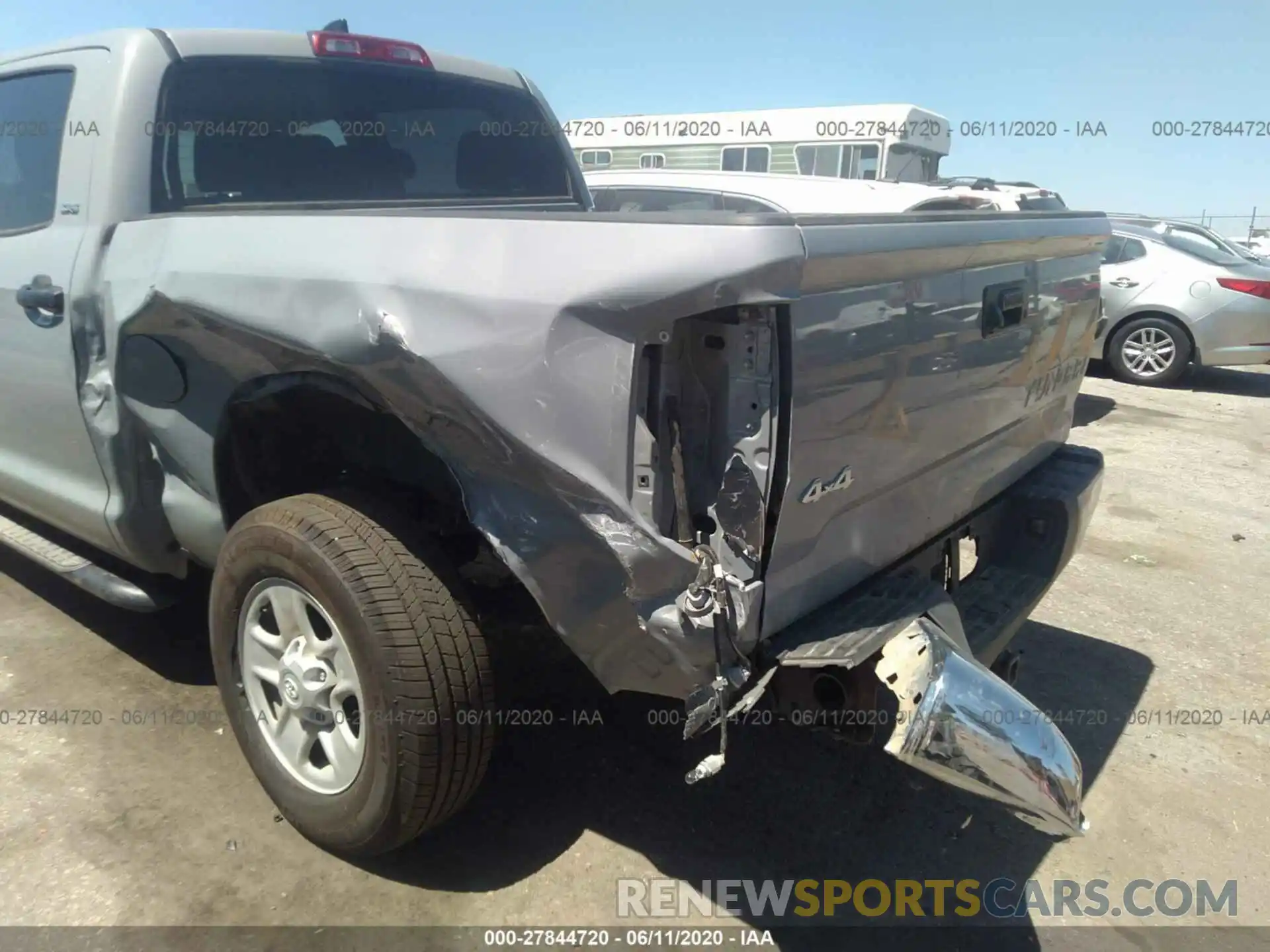 6 Photograph of a damaged car 5TFDY5F17LX914247 TOYOTA TUNDRA 4WD 2020