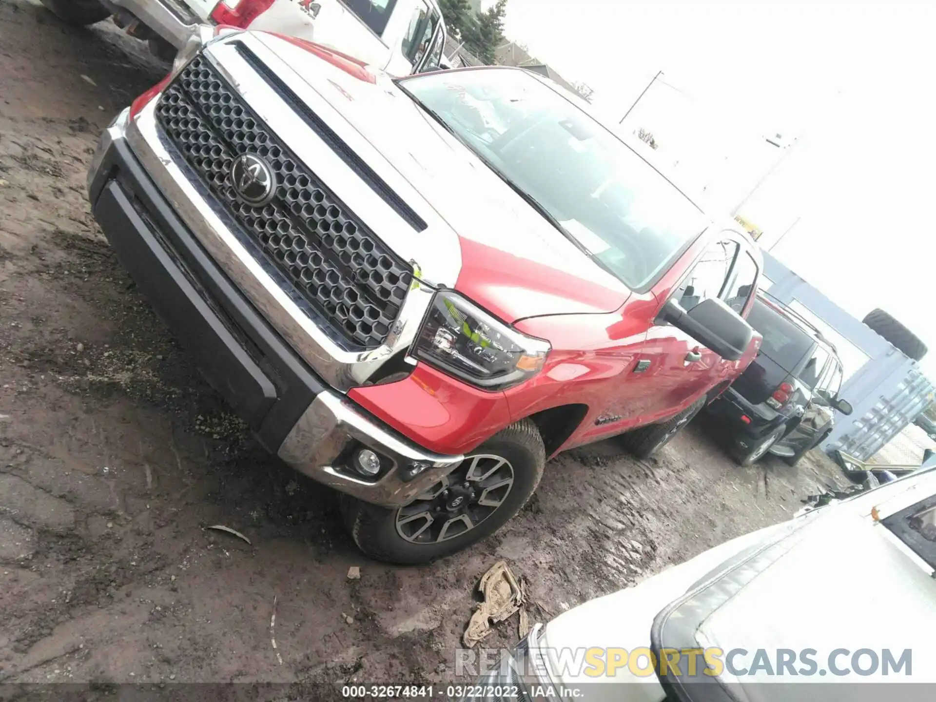 2 Photograph of a damaged car 5TFDY5F17LX919366 TOYOTA TUNDRA 4WD 2020