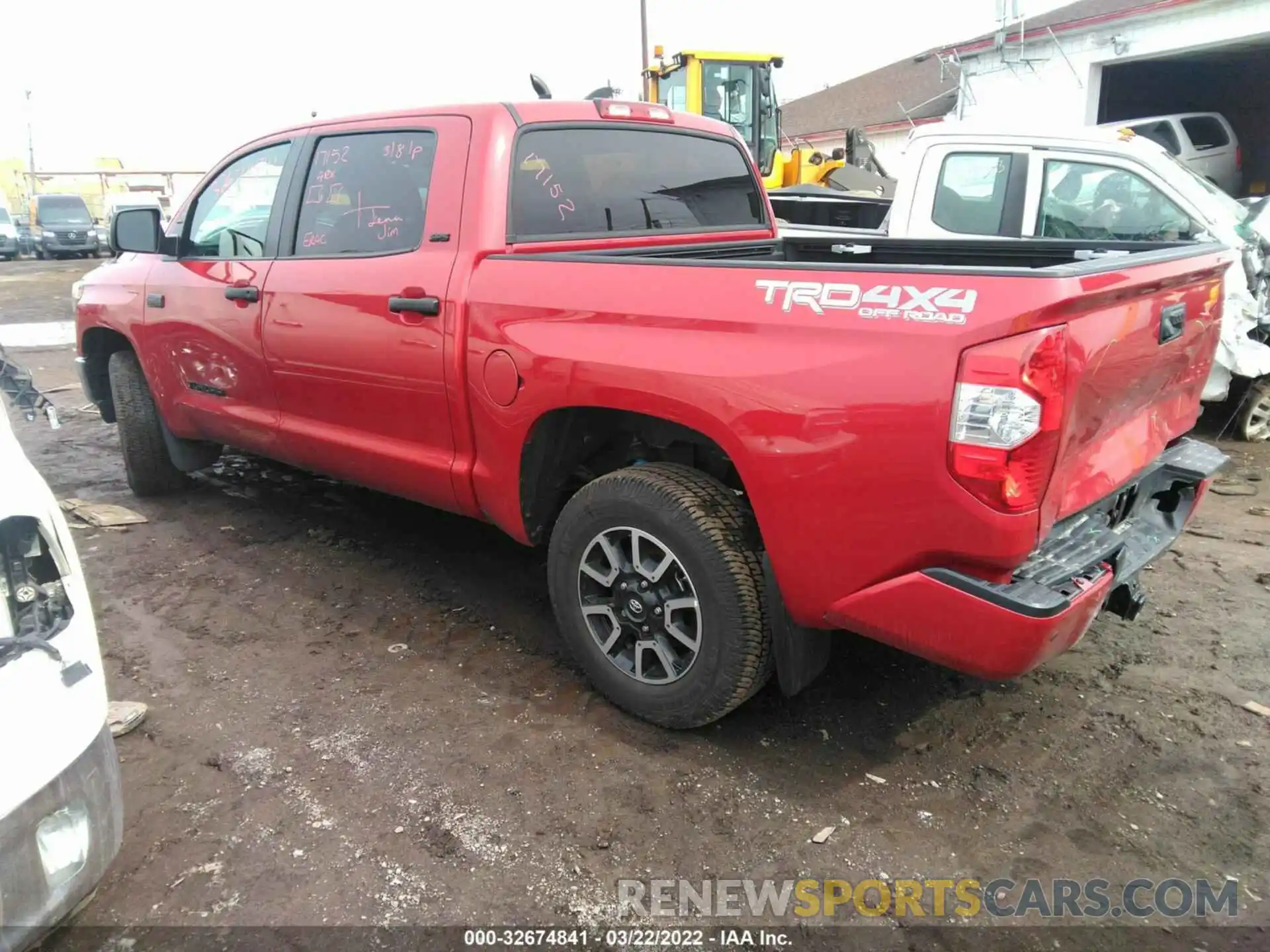 3 Photograph of a damaged car 5TFDY5F17LX919366 TOYOTA TUNDRA 4WD 2020