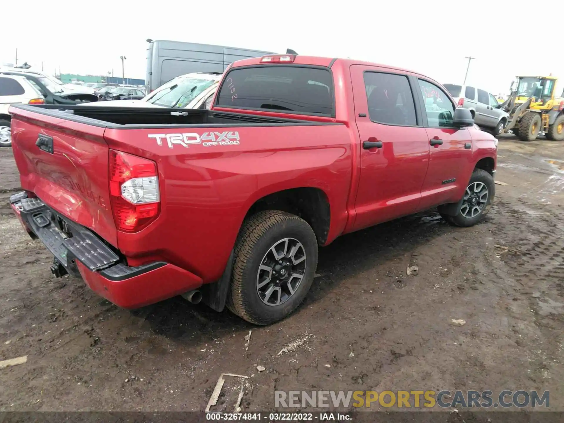 4 Photograph of a damaged car 5TFDY5F17LX919366 TOYOTA TUNDRA 4WD 2020