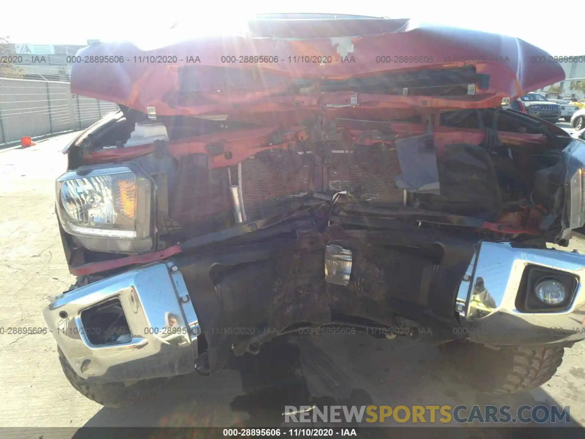 6 Photograph of a damaged car 5TFDY5F17LX919948 TOYOTA TUNDRA 4WD 2020