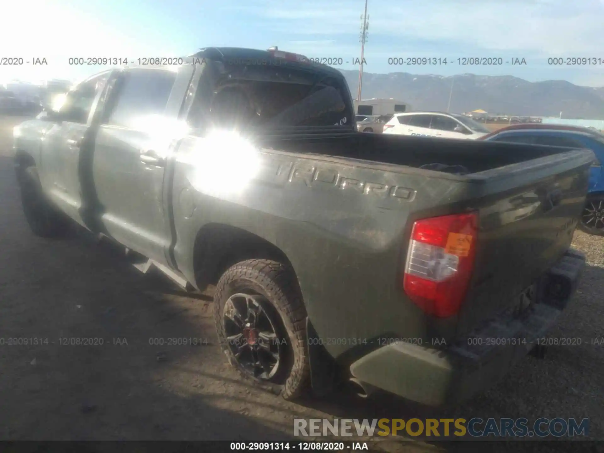 3 Photograph of a damaged car 5TFDY5F18LX870629 TOYOTA TUNDRA 4WD 2020