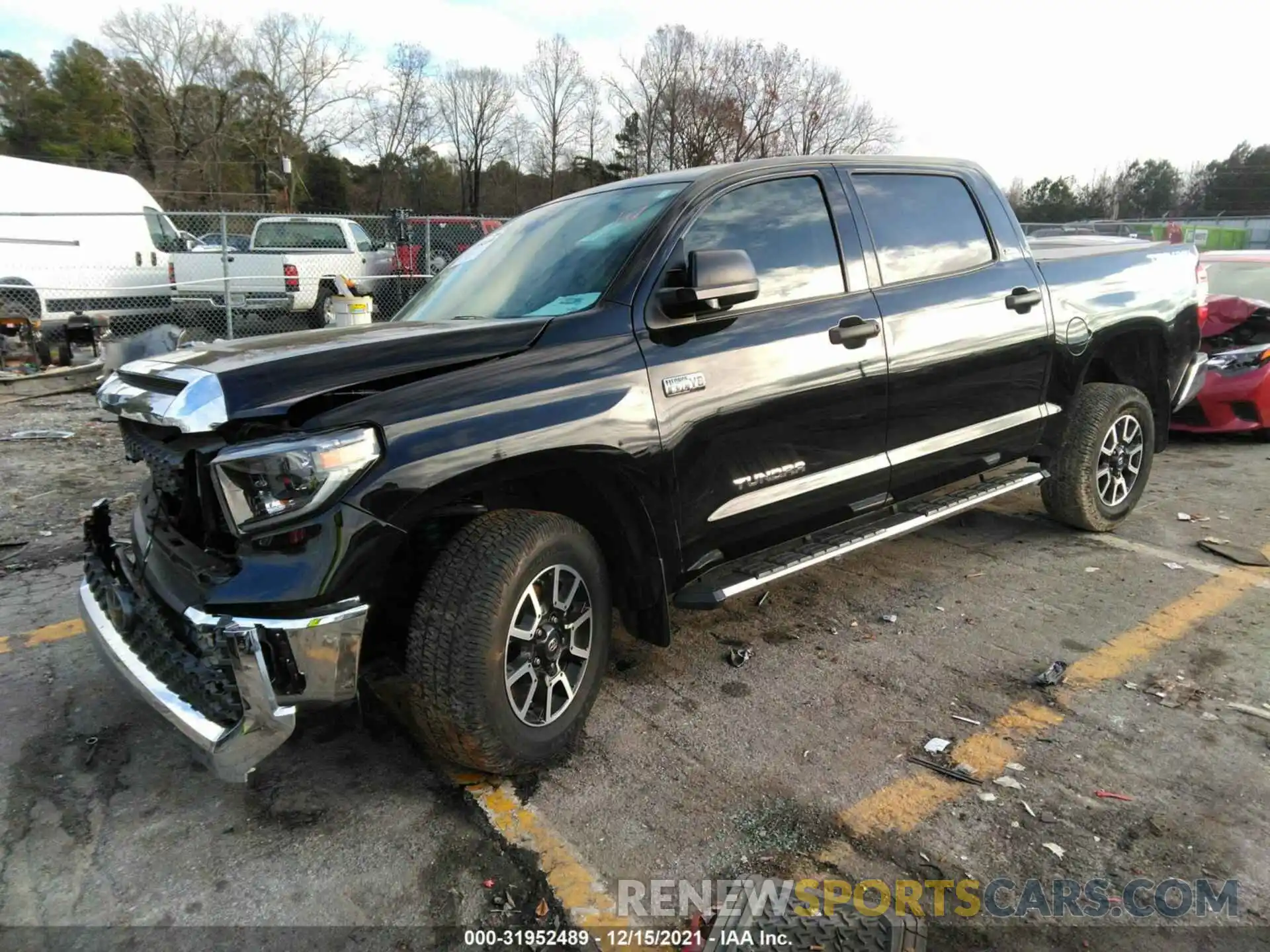 2 Photograph of a damaged car 5TFDY5F18LX905637 TOYOTA TUNDRA 4WD 2020