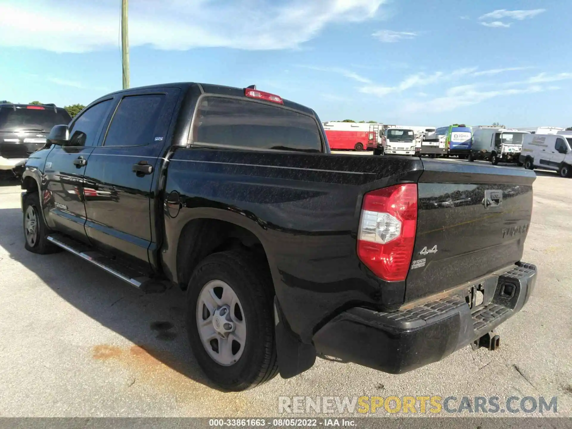 3 Photograph of a damaged car 5TFDY5F18LX945135 TOYOTA TUNDRA 4WD 2020