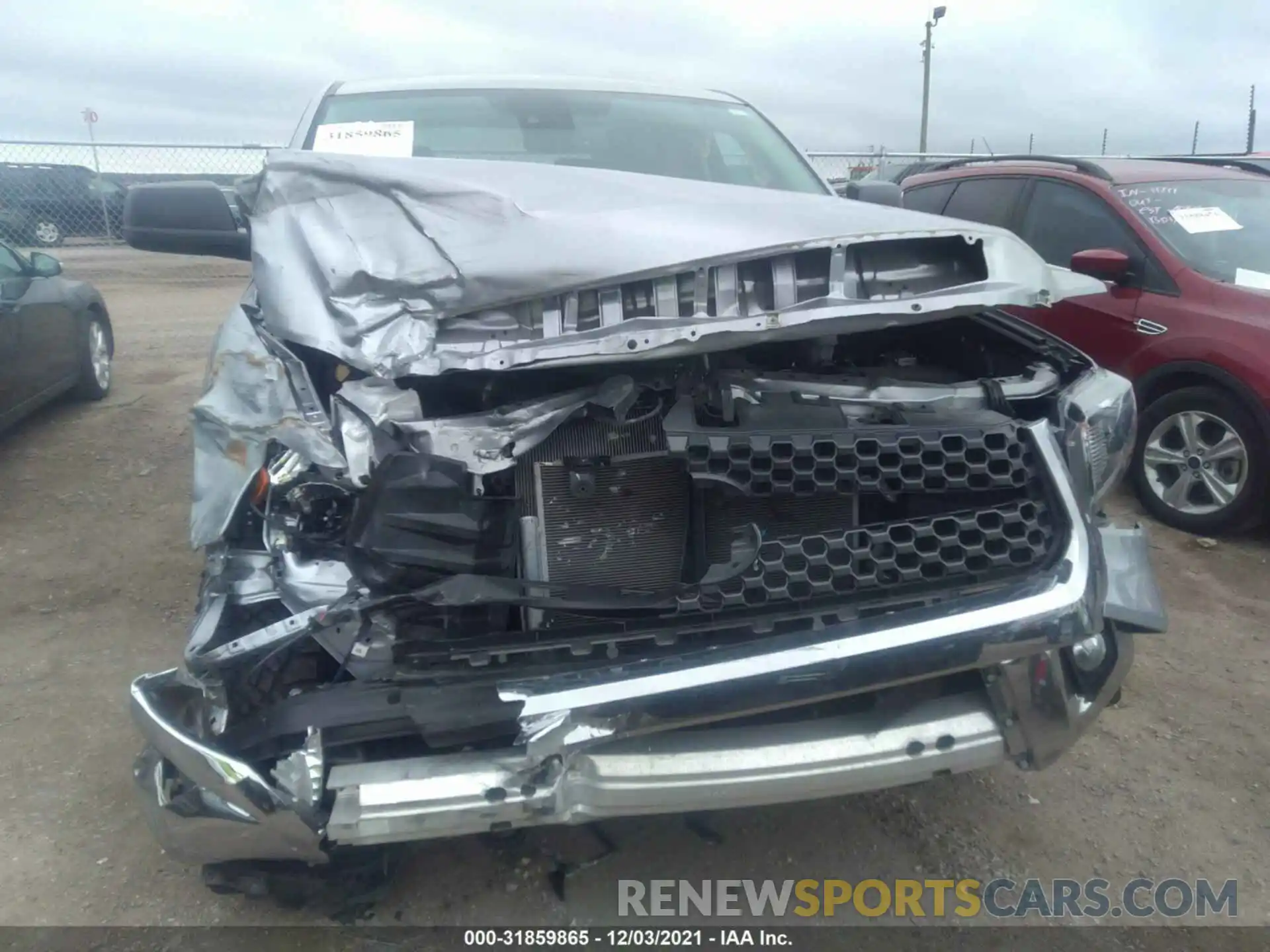 6 Photograph of a damaged car 5TFDY5F18LX952988 TOYOTA TUNDRA 4WD 2020