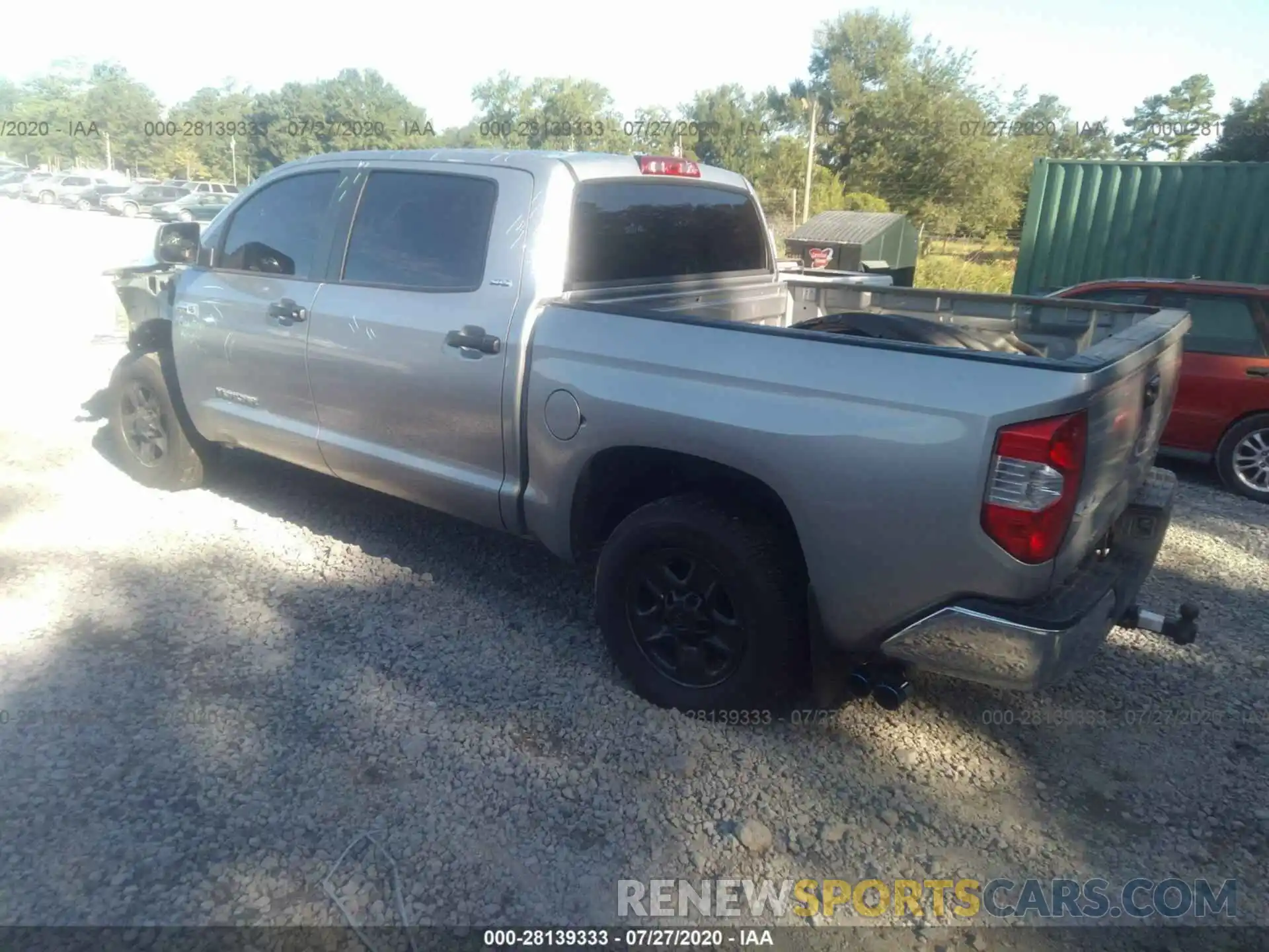 3 Photograph of a damaged car 5TFDY5F19LX917330 TOYOTA TUNDRA 4WD 2020