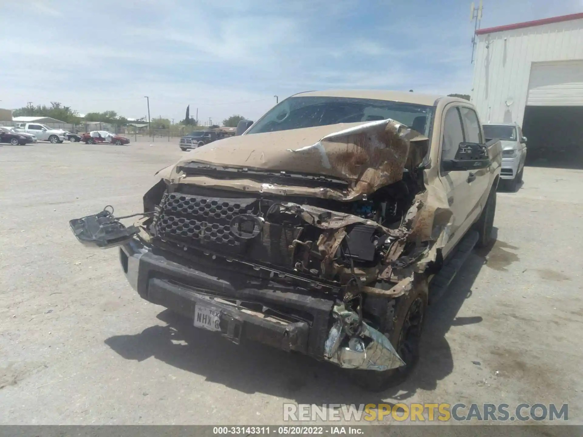 6 Photograph of a damaged car 5TFDY5F19LX932216 TOYOTA TUNDRA 4WD 2020