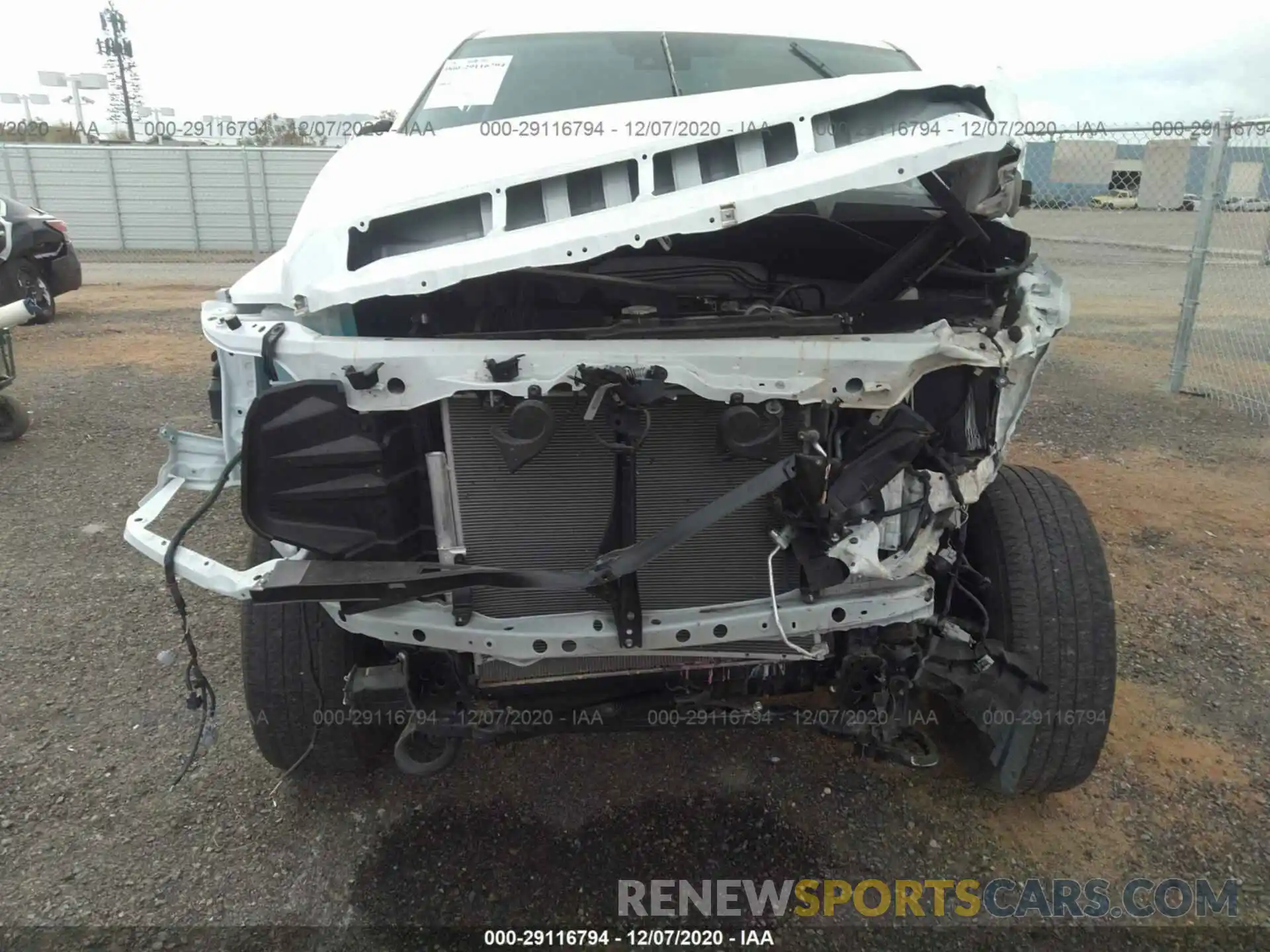 6 Photograph of a damaged car 5TFHY5F11LX874183 TOYOTA TUNDRA 4WD 2020