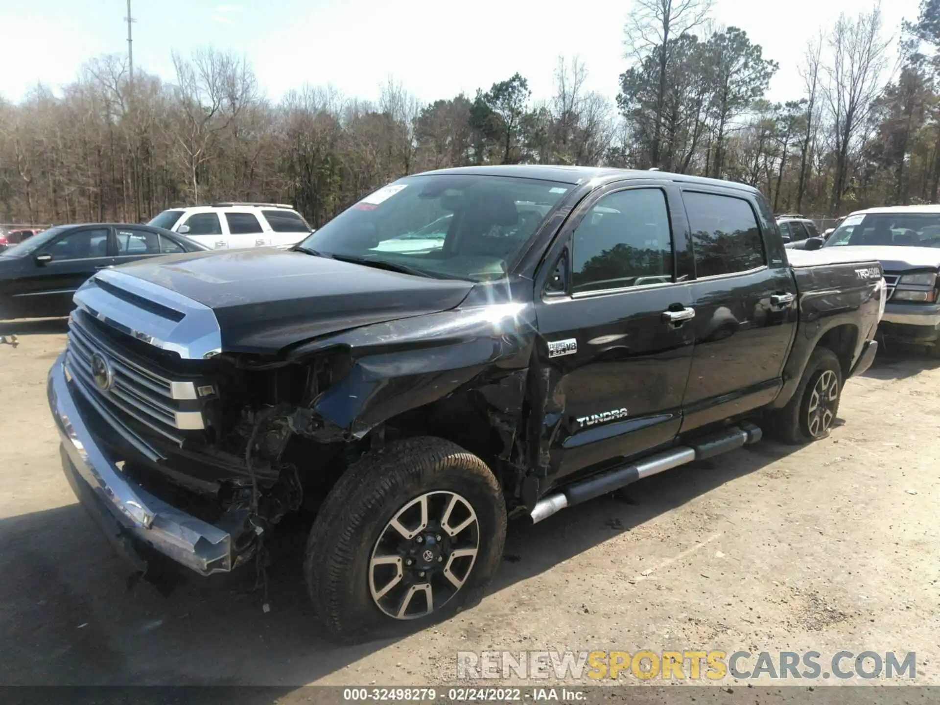 2 Photograph of a damaged car 5TFHY5F11LX892425 TOYOTA TUNDRA 4WD 2020