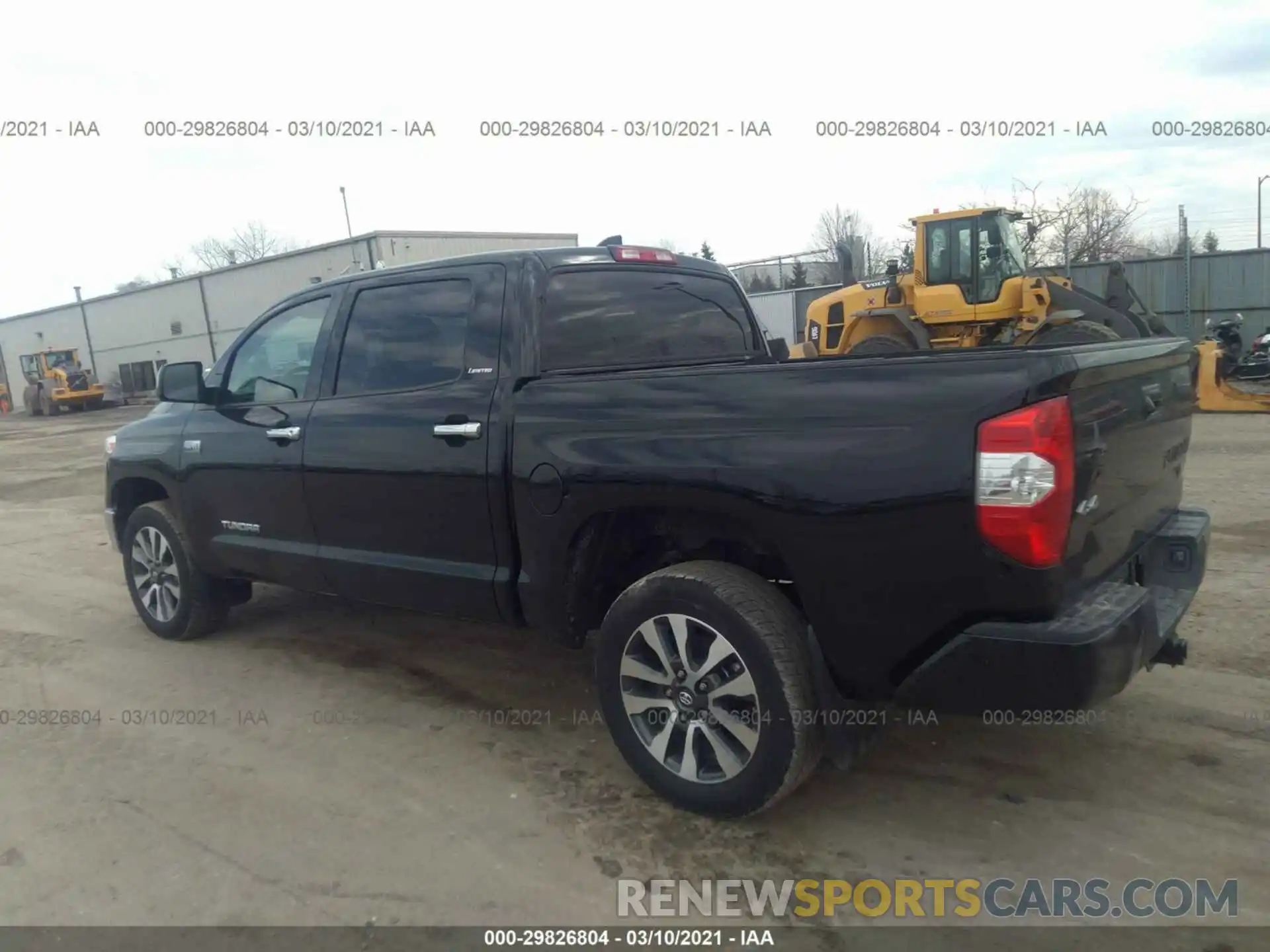 3 Photograph of a damaged car 5TFHY5F11LX912558 TOYOTA TUNDRA 4WD 2020