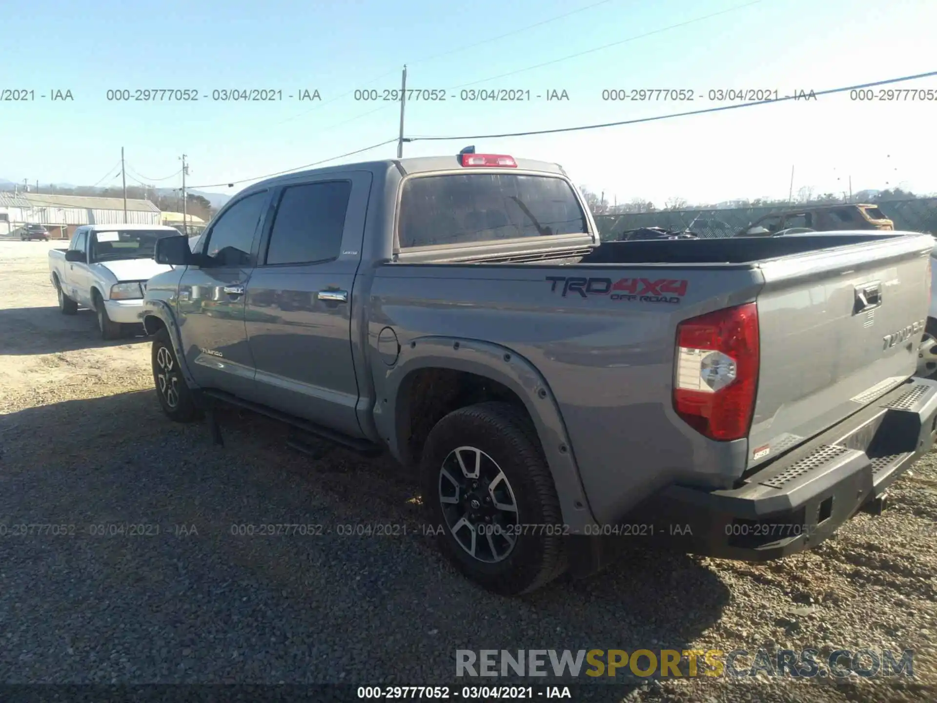 3 Photograph of a damaged car 5TFHY5F11LX935001 TOYOTA TUNDRA 4WD 2020