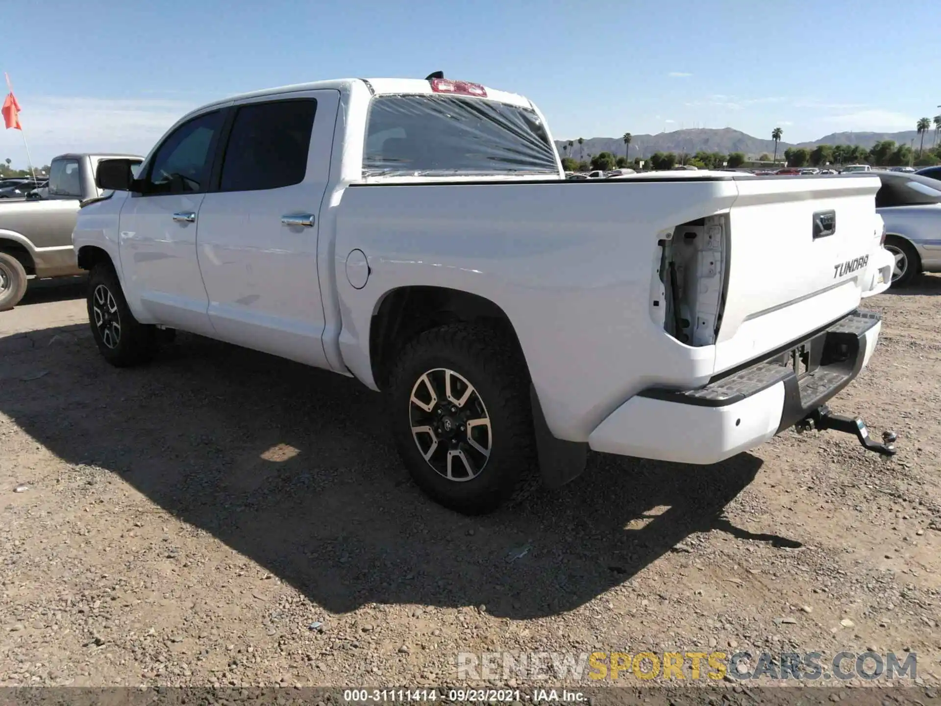 3 Photograph of a damaged car 5TFHY5F12LX877481 TOYOTA TUNDRA 4WD 2020