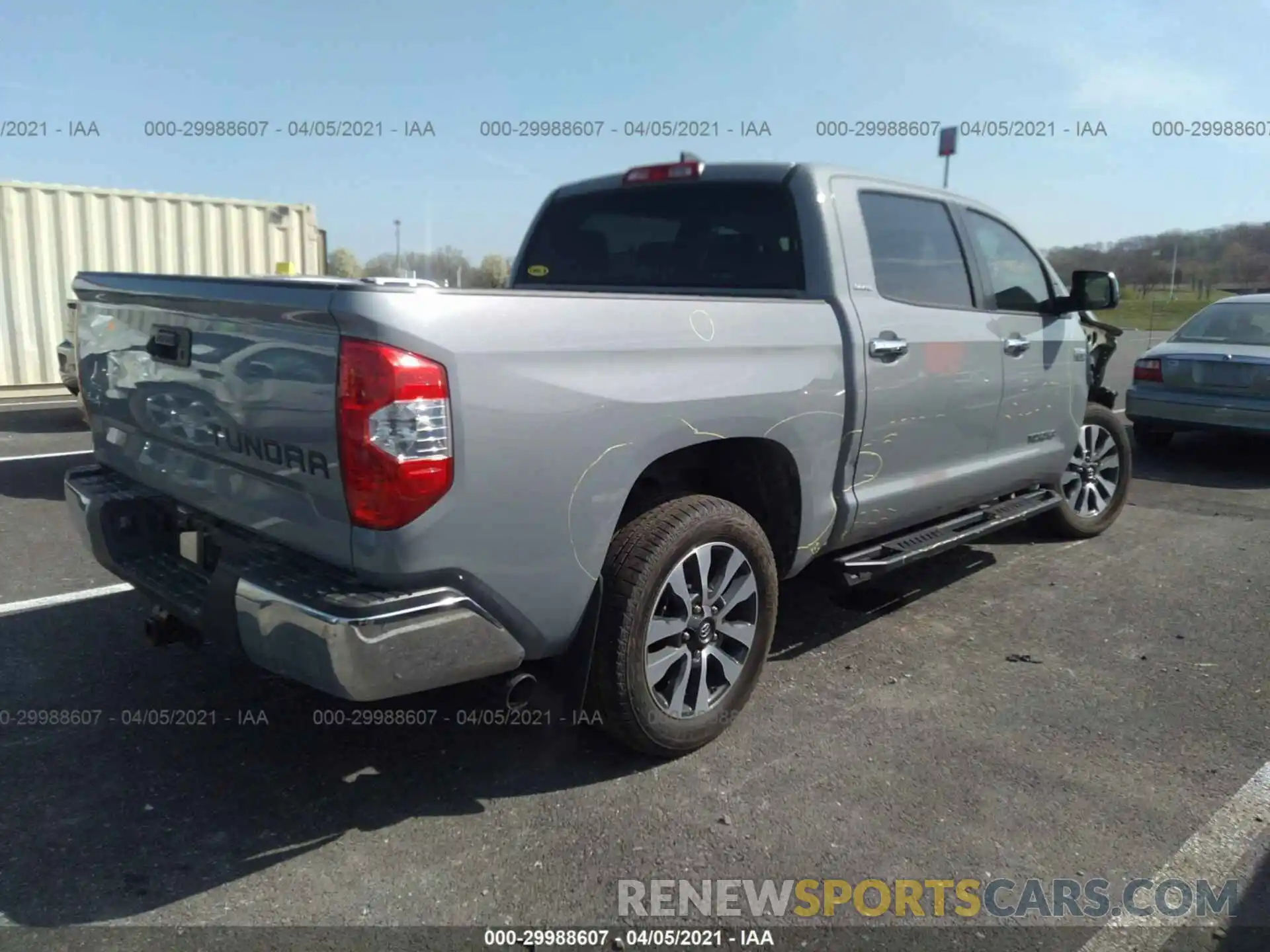 4 Photograph of a damaged car 5TFHY5F13LX891583 TOYOTA TUNDRA 4WD 2020