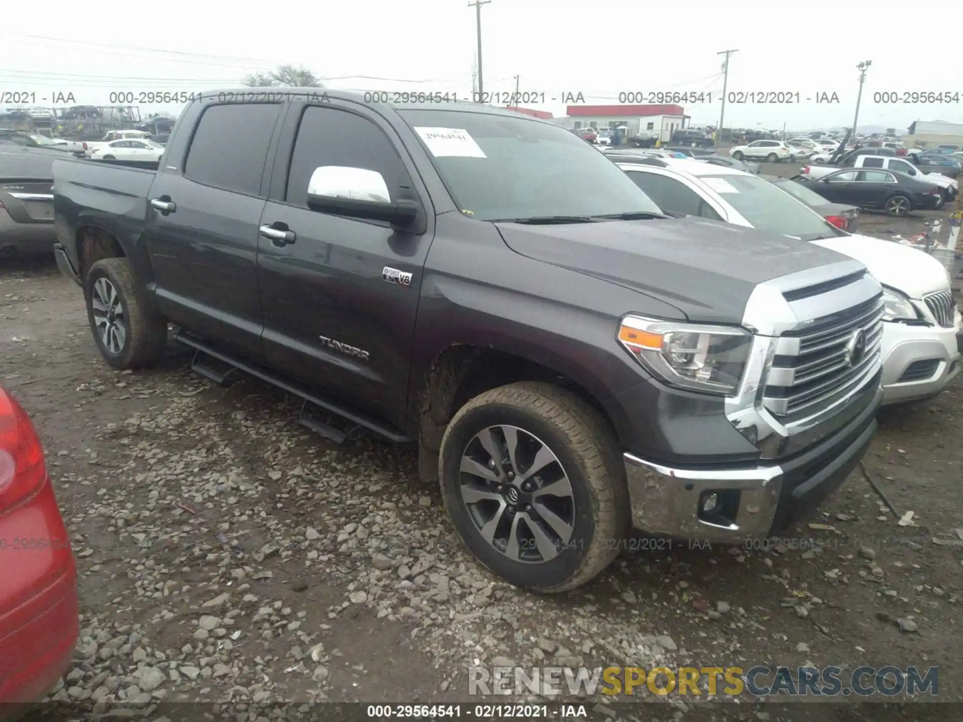 1 Photograph of a damaged car 5TFHY5F13LX918300 TOYOTA TUNDRA 4WD 2020