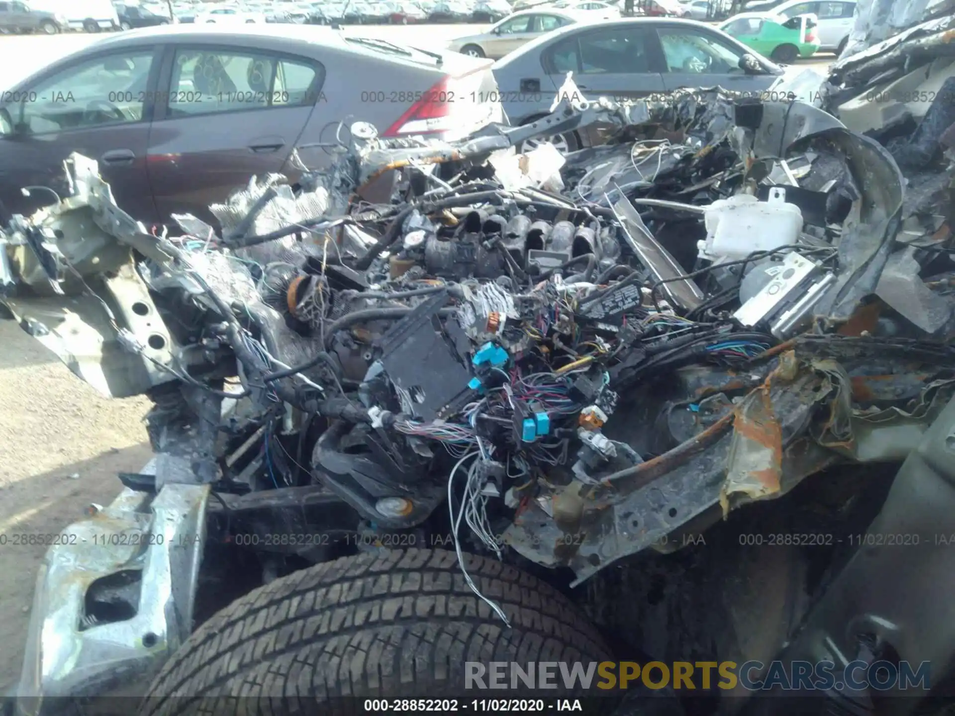 10 Photograph of a damaged car 5TFHY5F13LX938594 TOYOTA TUNDRA 4WD 2020