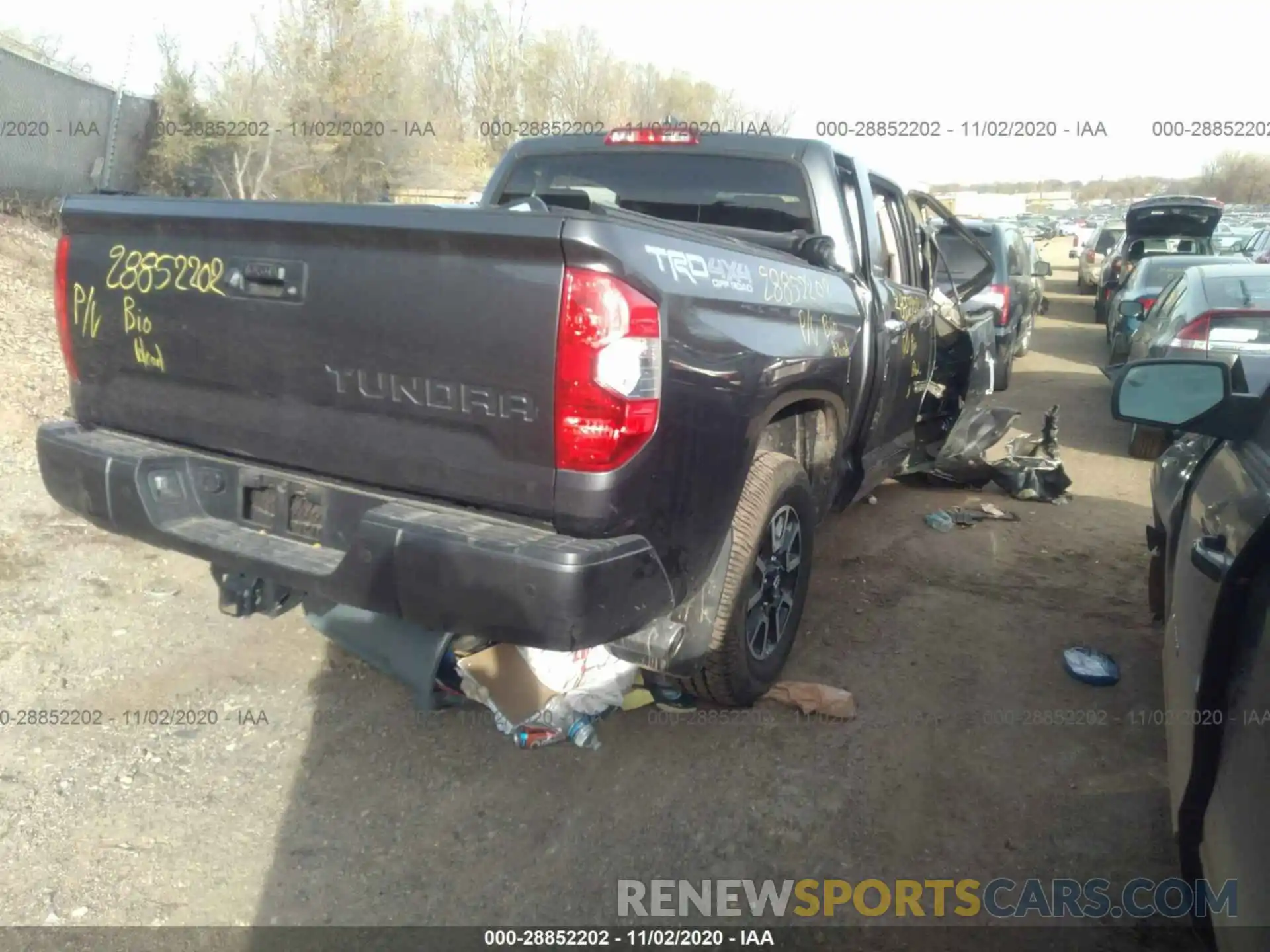 4 Photograph of a damaged car 5TFHY5F13LX938594 TOYOTA TUNDRA 4WD 2020