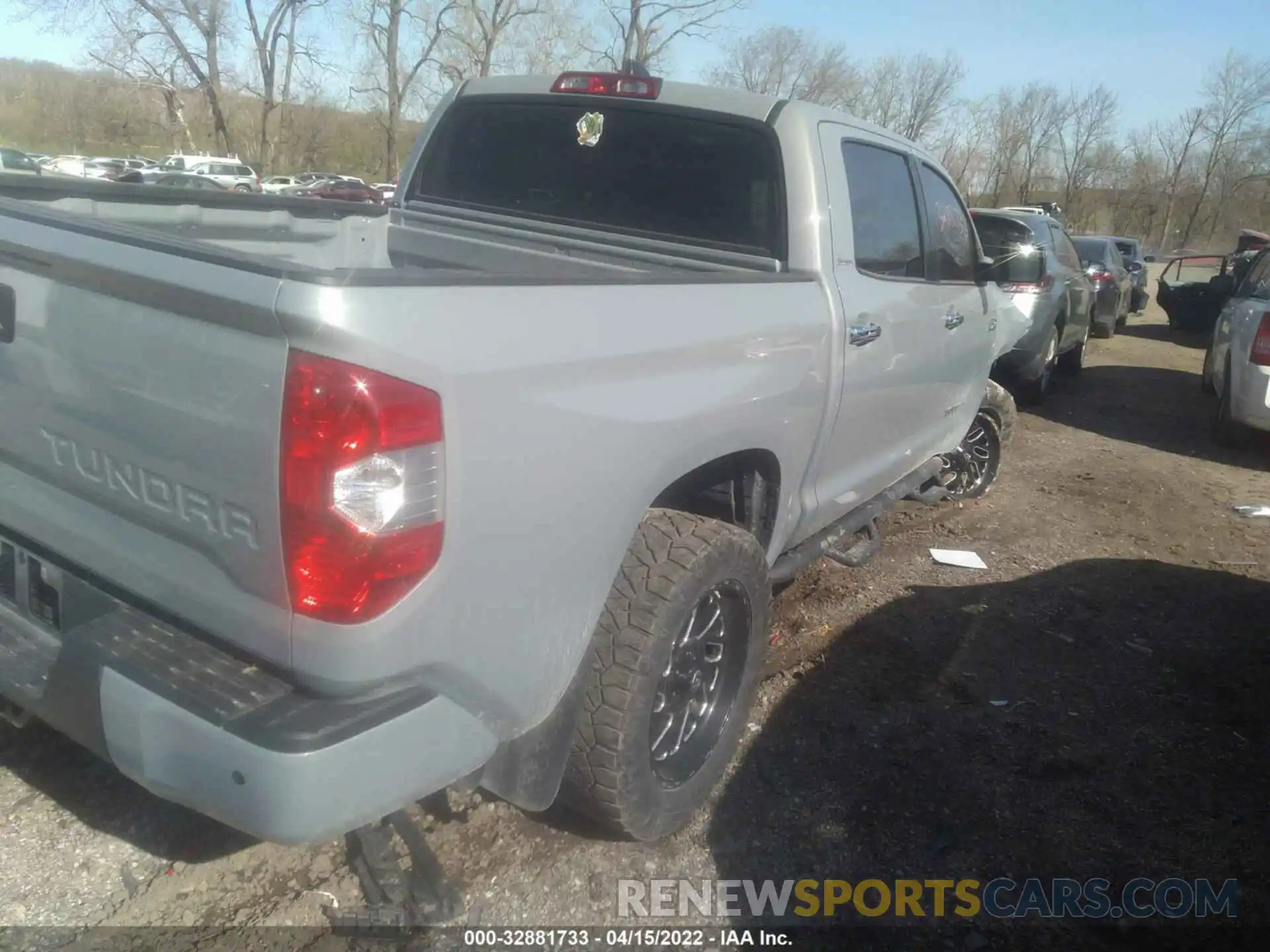 4 Photograph of a damaged car 5TFHY5F14LX894850 TOYOTA TUNDRA 4WD 2020