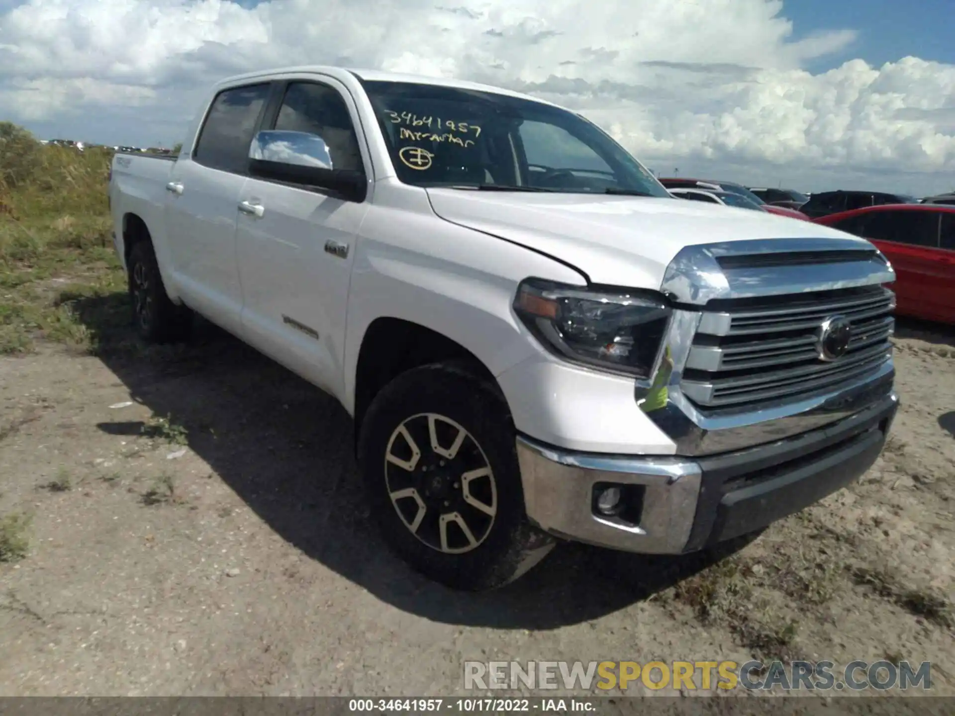 1 Photograph of a damaged car 5TFHY5F15LX898700 TOYOTA TUNDRA 4WD 2020