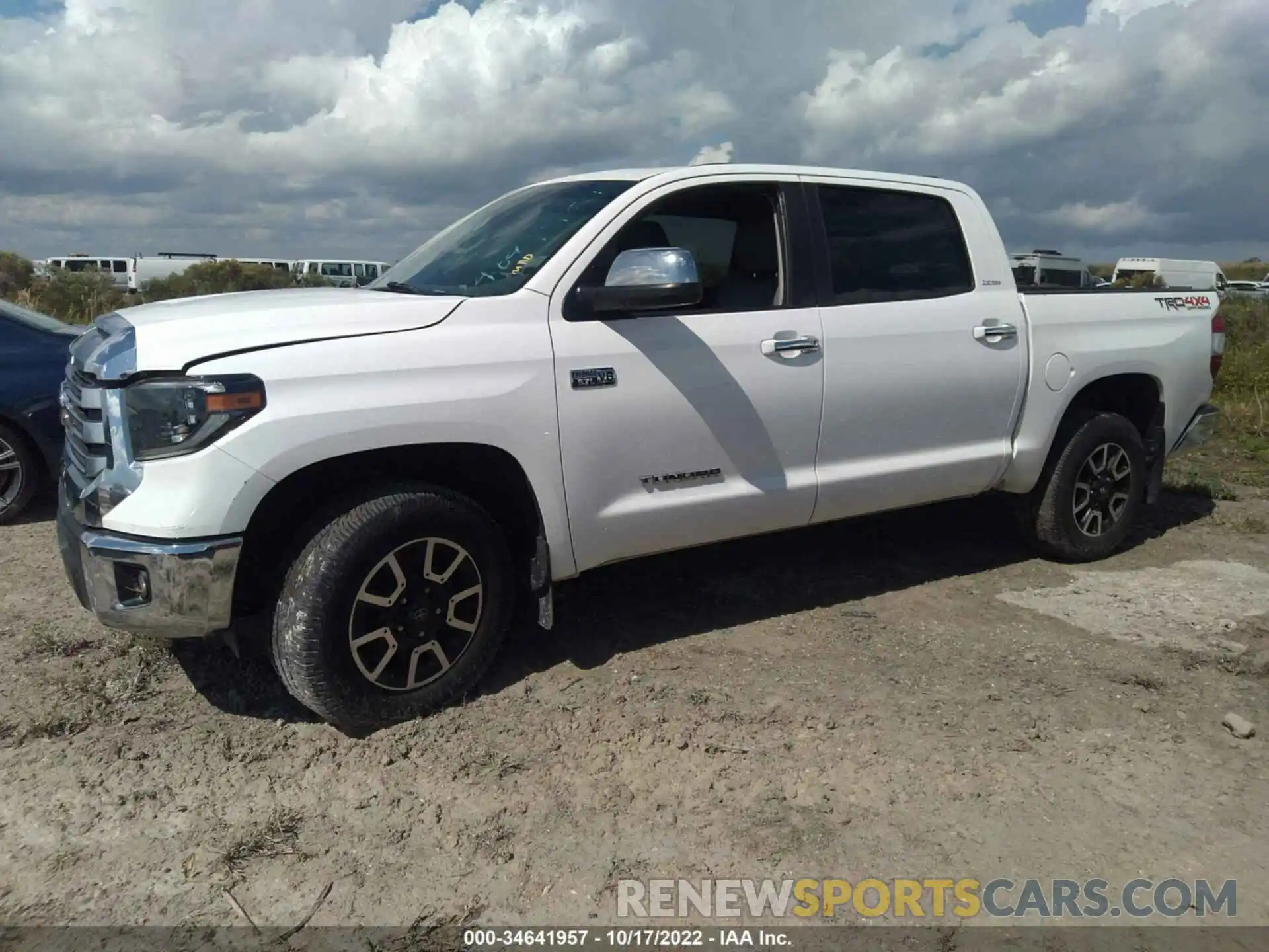 2 Photograph of a damaged car 5TFHY5F15LX898700 TOYOTA TUNDRA 4WD 2020