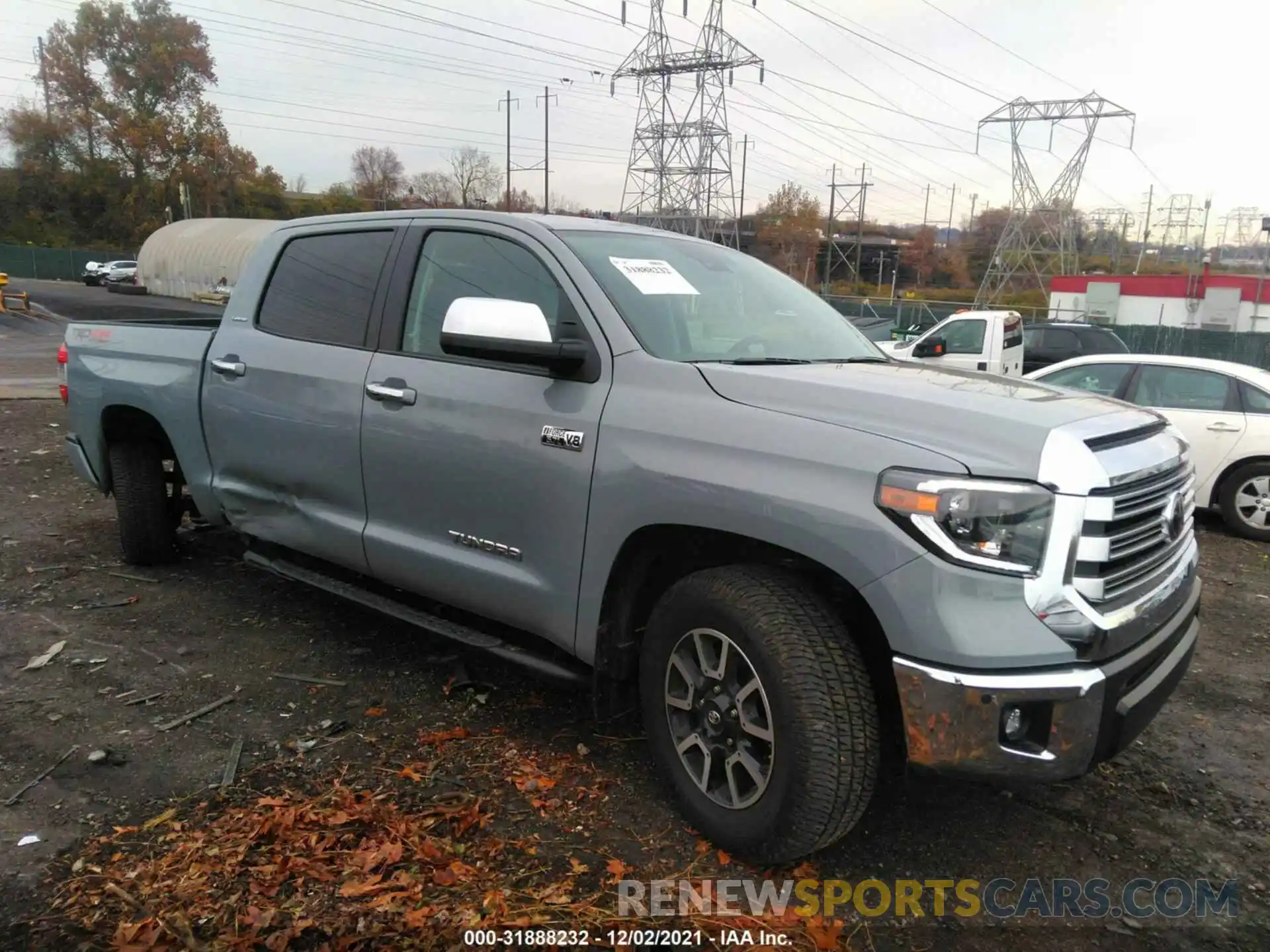 1 Photograph of a damaged car 5TFHY5F15LX908089 TOYOTA TUNDRA 4WD 2020