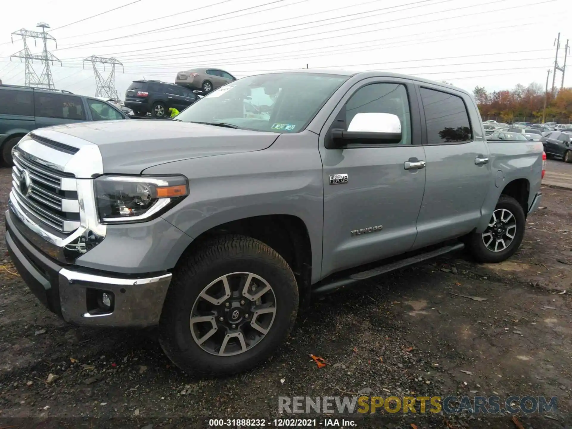 2 Photograph of a damaged car 5TFHY5F15LX908089 TOYOTA TUNDRA 4WD 2020