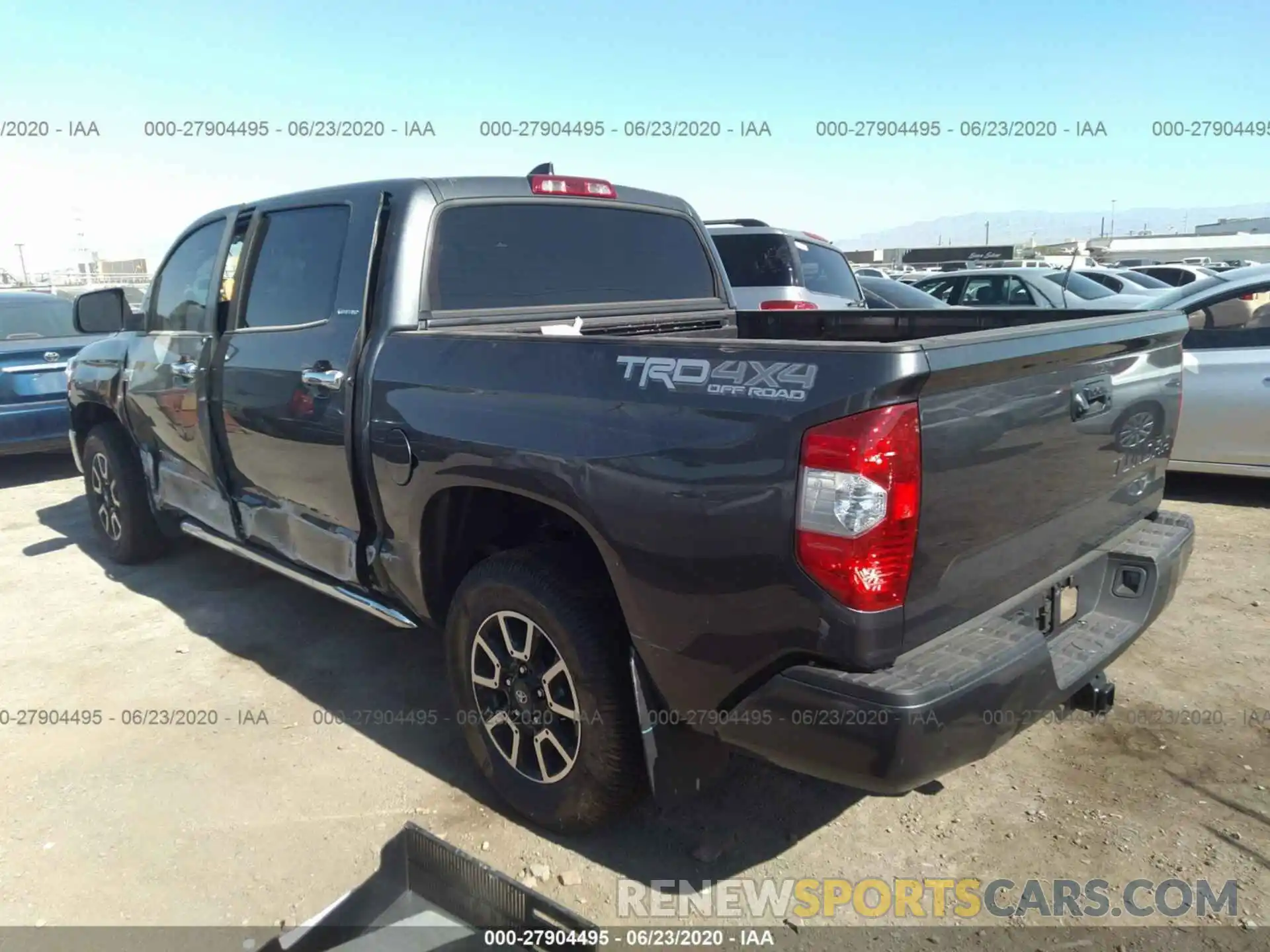 3 Photograph of a damaged car 5TFHY5F17LX900186 TOYOTA TUNDRA 4WD 2020