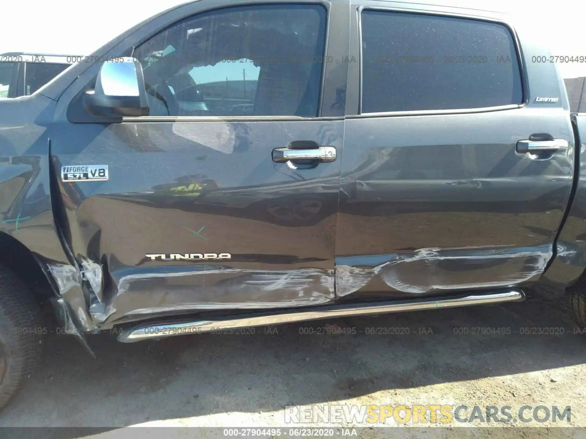 6 Photograph of a damaged car 5TFHY5F17LX900186 TOYOTA TUNDRA 4WD 2020