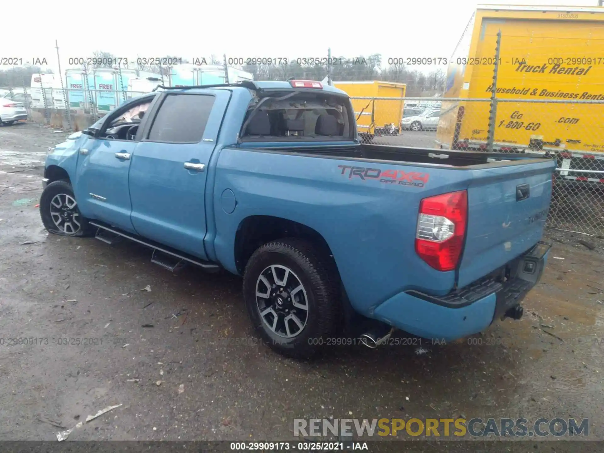 3 Photograph of a damaged car 5TFHY5F17LX929994 TOYOTA TUNDRA 4WD 2020