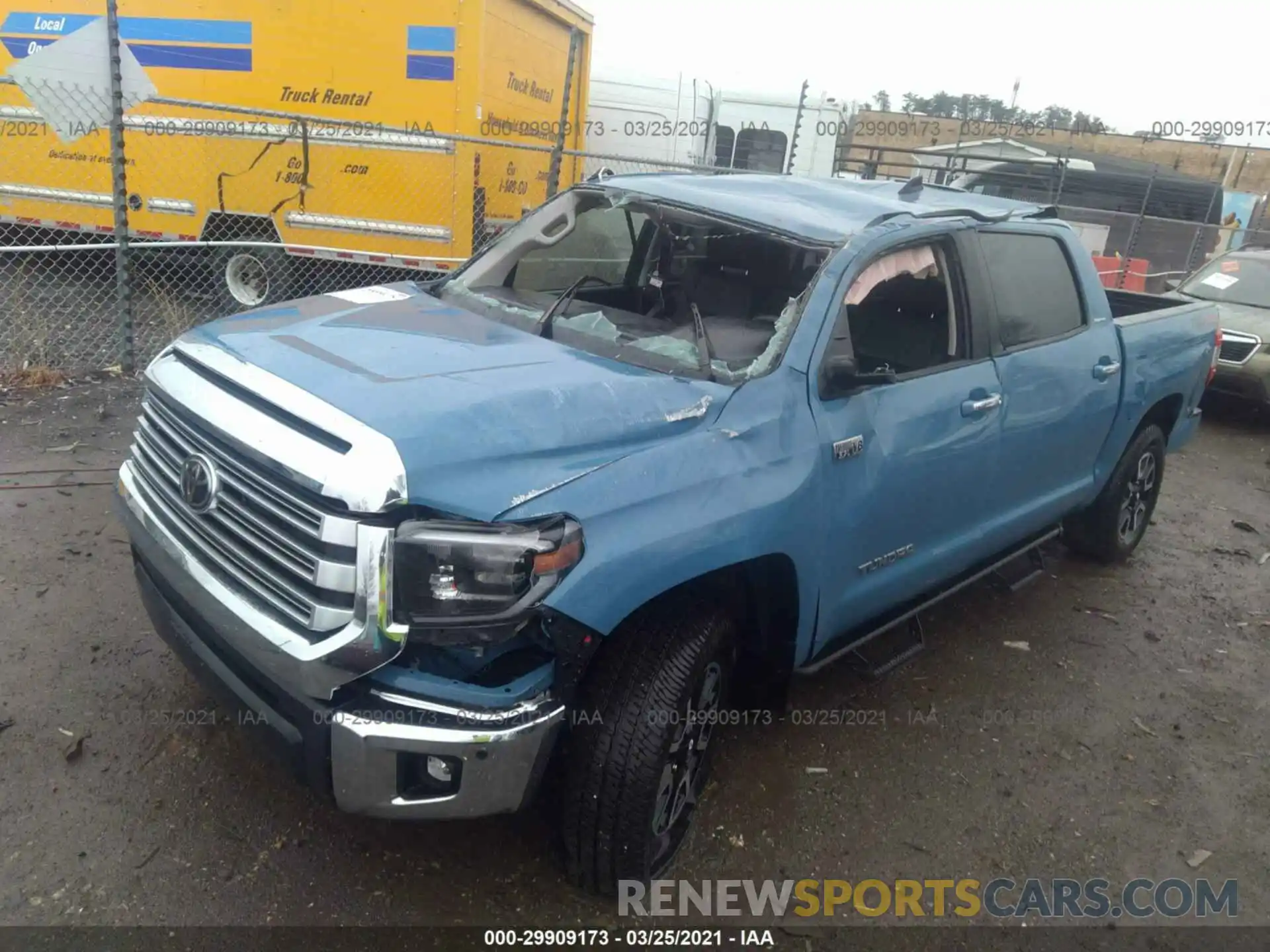 6 Photograph of a damaged car 5TFHY5F17LX929994 TOYOTA TUNDRA 4WD 2020