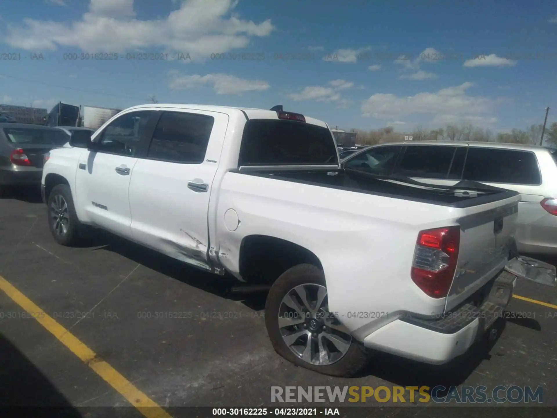 3 Photograph of a damaged car 5TFHY5F19LX891068 TOYOTA TUNDRA 4WD 2020