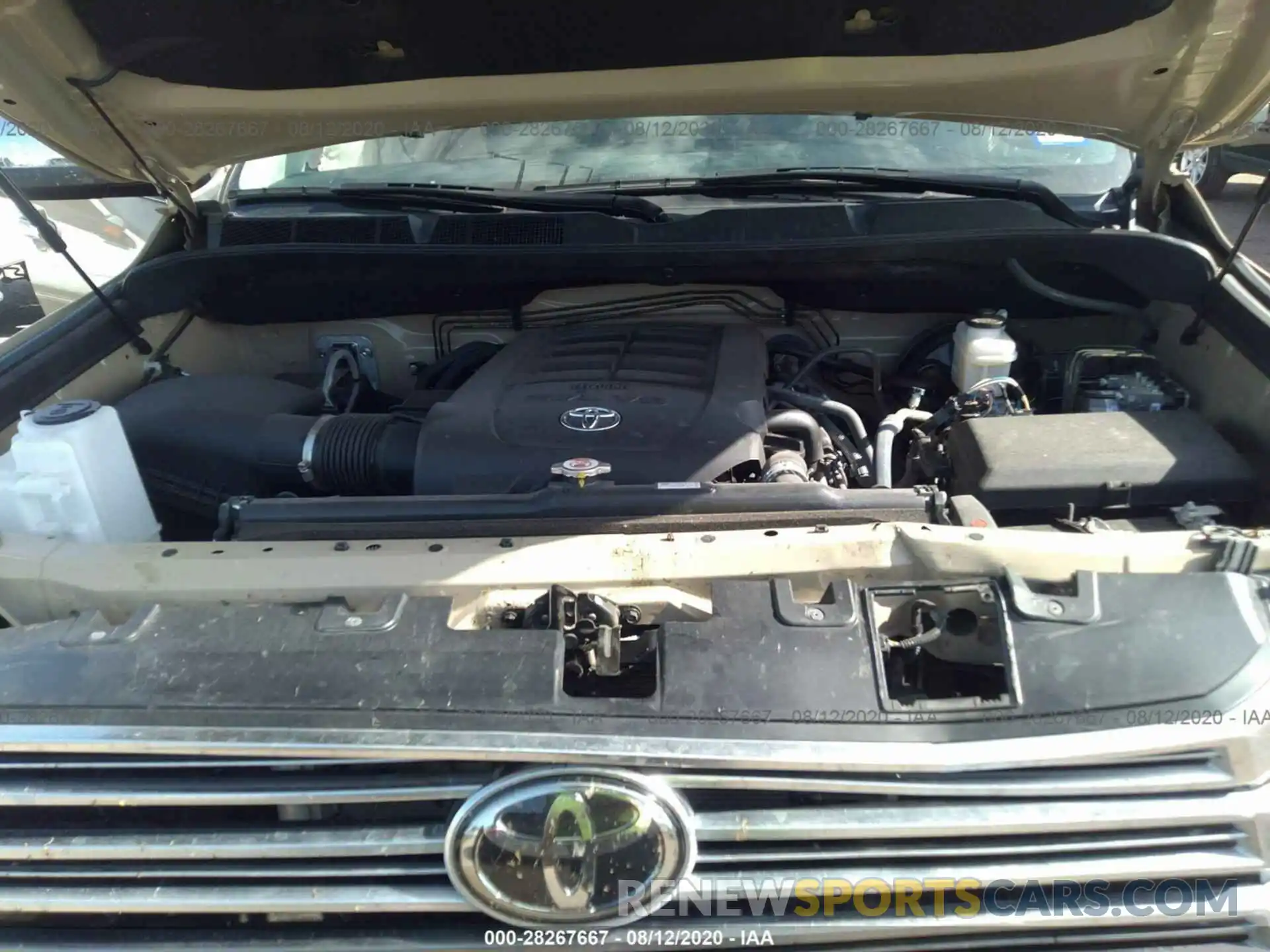 10 Photograph of a damaged car 5TFHY5F19LX893340 TOYOTA TUNDRA 4WD 2020