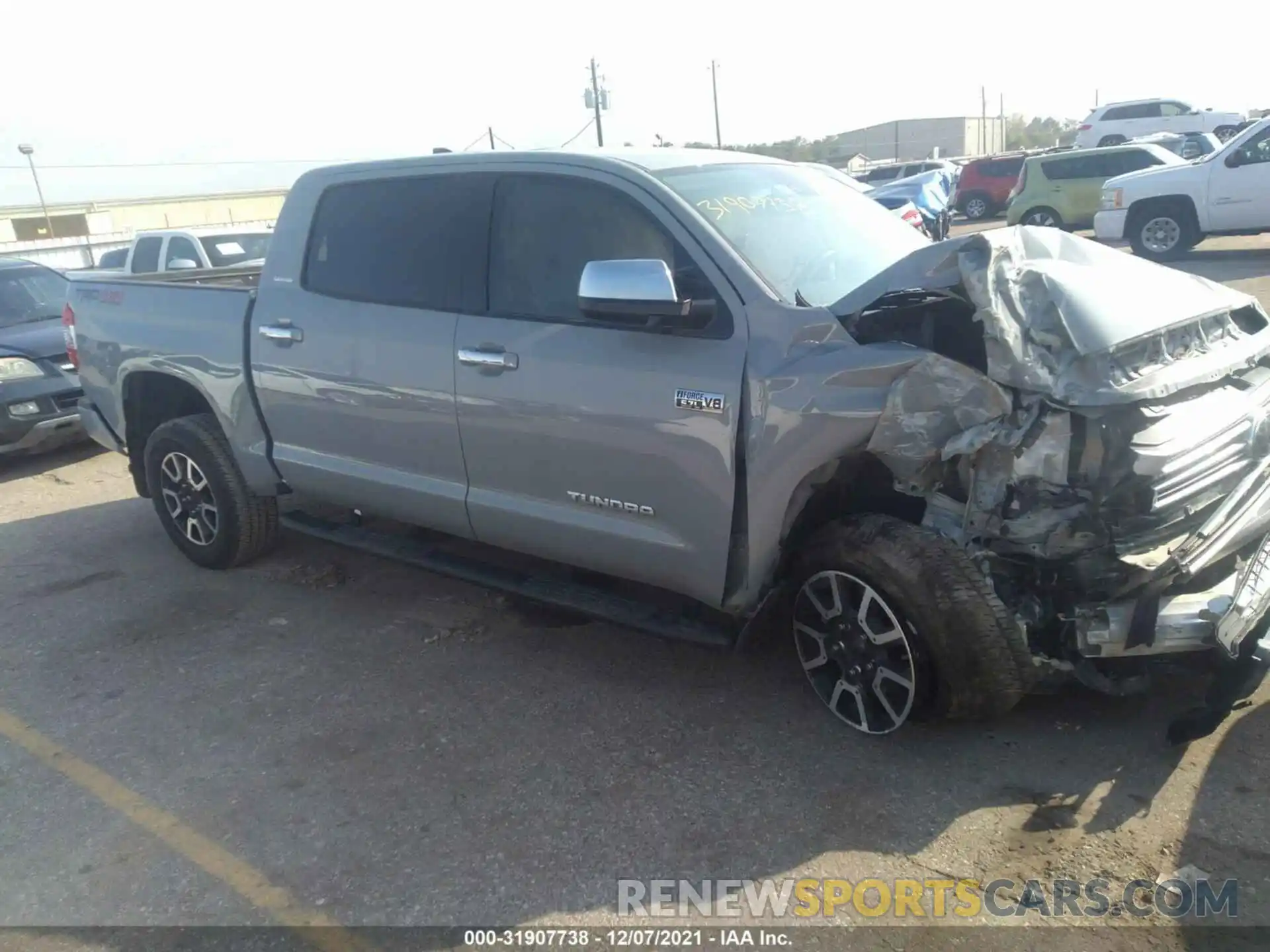 1 Photograph of a damaged car 5TFHY5F19LX935148 TOYOTA TUNDRA 4WD 2020