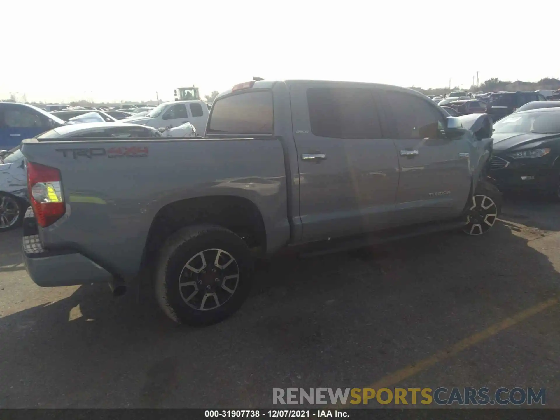 4 Photograph of a damaged car 5TFHY5F19LX935148 TOYOTA TUNDRA 4WD 2020