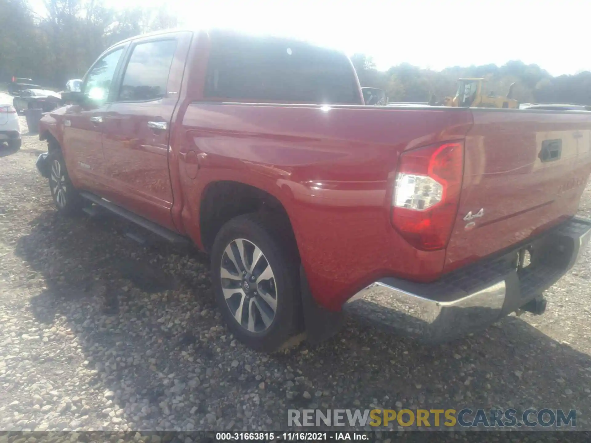 3 Photograph of a damaged car 5TFHY5F19LX939216 TOYOTA TUNDRA 4WD 2020