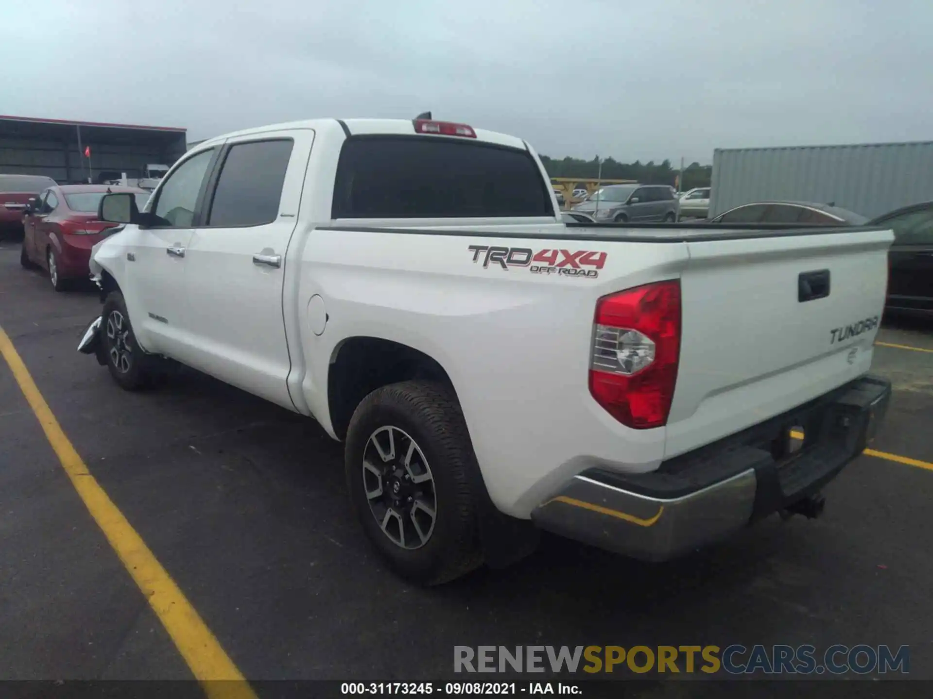 3 Photograph of a damaged car 5TFHY5F1XLX897865 TOYOTA TUNDRA 4WD 2020