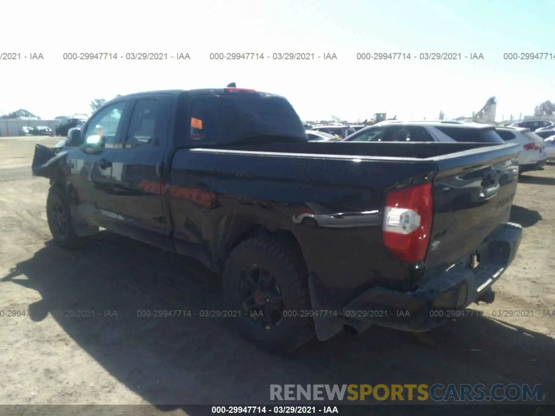 3 Photograph of a damaged car 5TFUY5F10LX899476 TOYOTA TUNDRA 4WD 2020