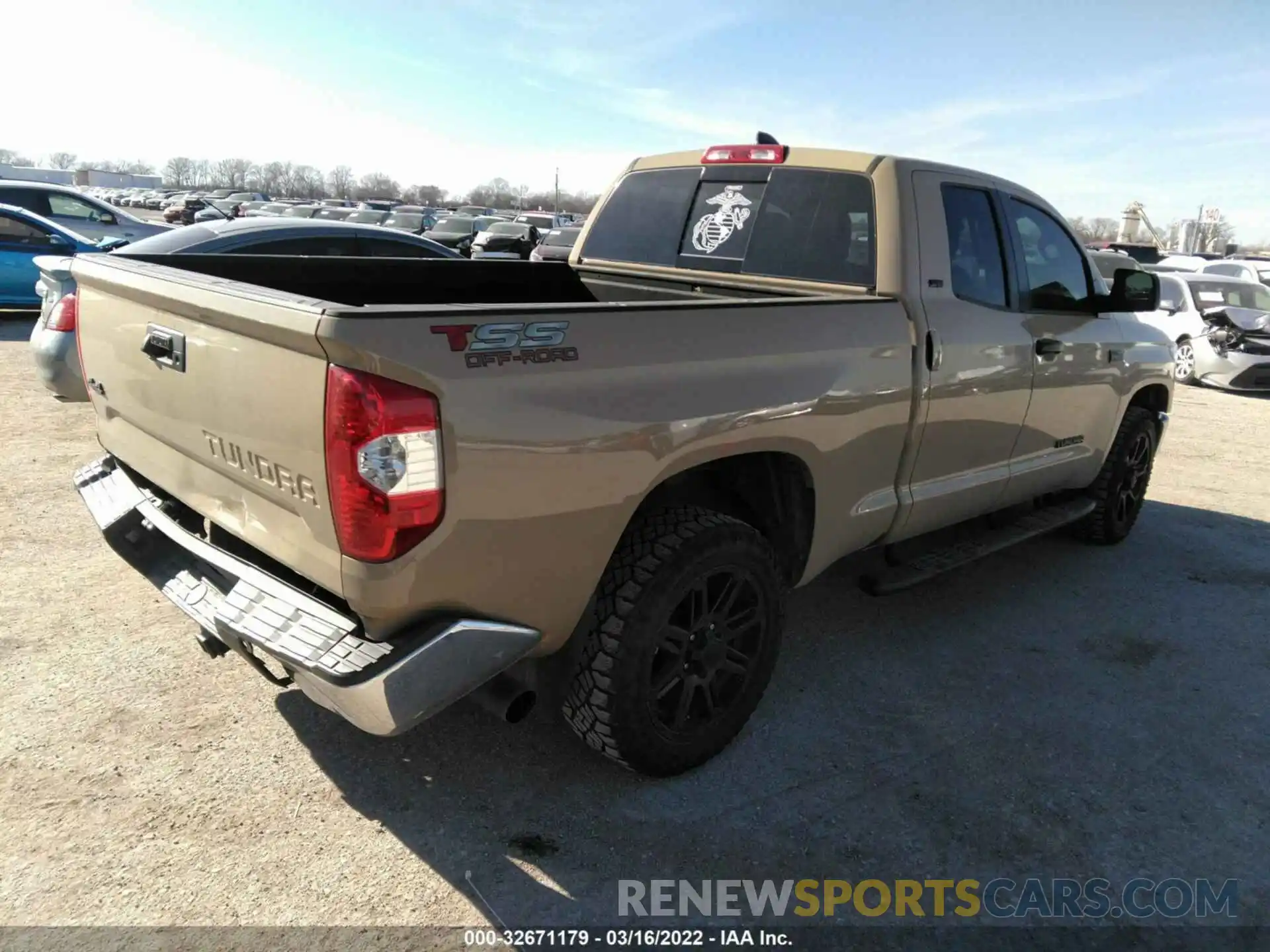 4 Photograph of a damaged car 5TFUY5F12LX909151 TOYOTA TUNDRA 4WD 2020