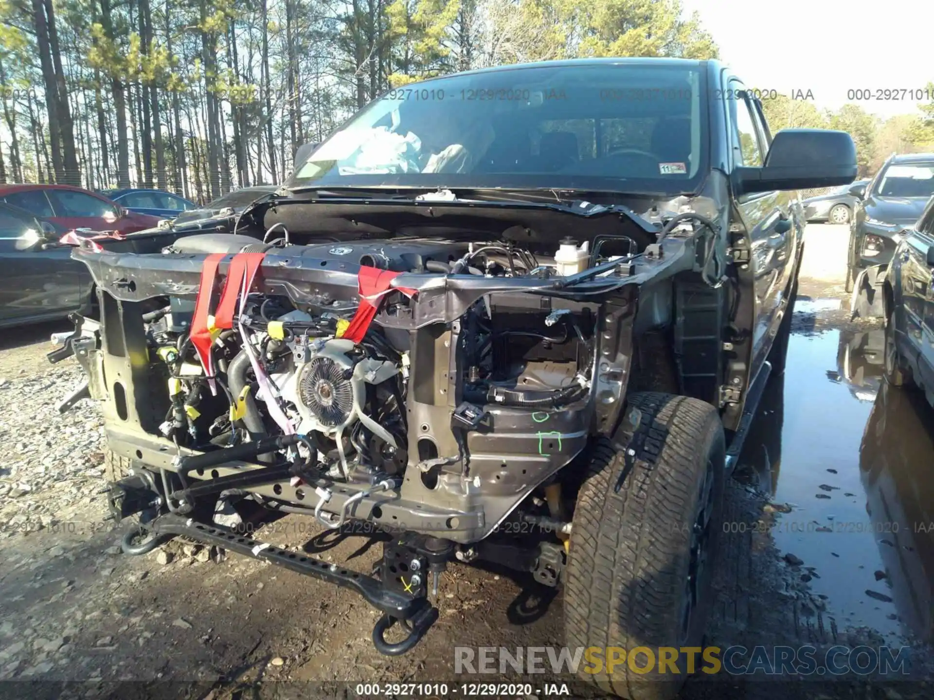 2 Photograph of a damaged car 5TFUY5F14LX903707 TOYOTA TUNDRA 4WD 2020