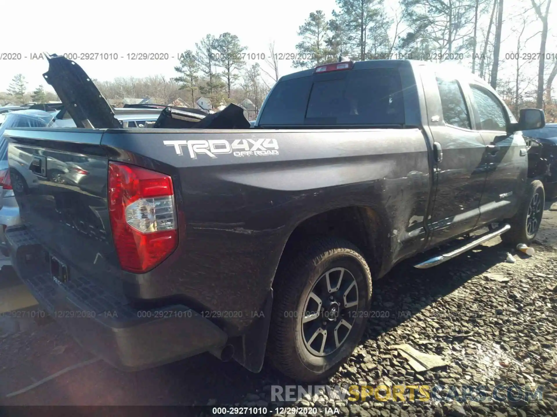 4 Photograph of a damaged car 5TFUY5F14LX903707 TOYOTA TUNDRA 4WD 2020