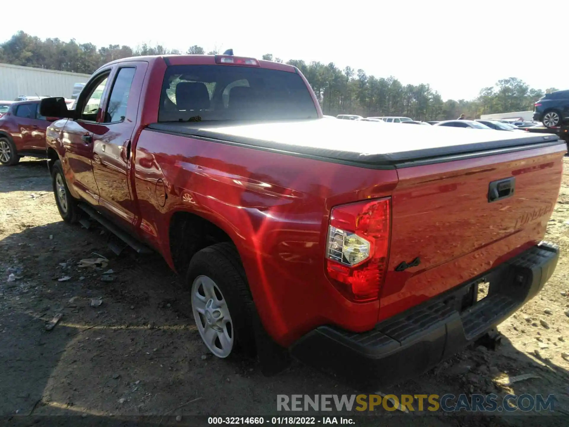 3 Photograph of a damaged car 5TFUY5F14LX910060 TOYOTA TUNDRA 4WD 2020