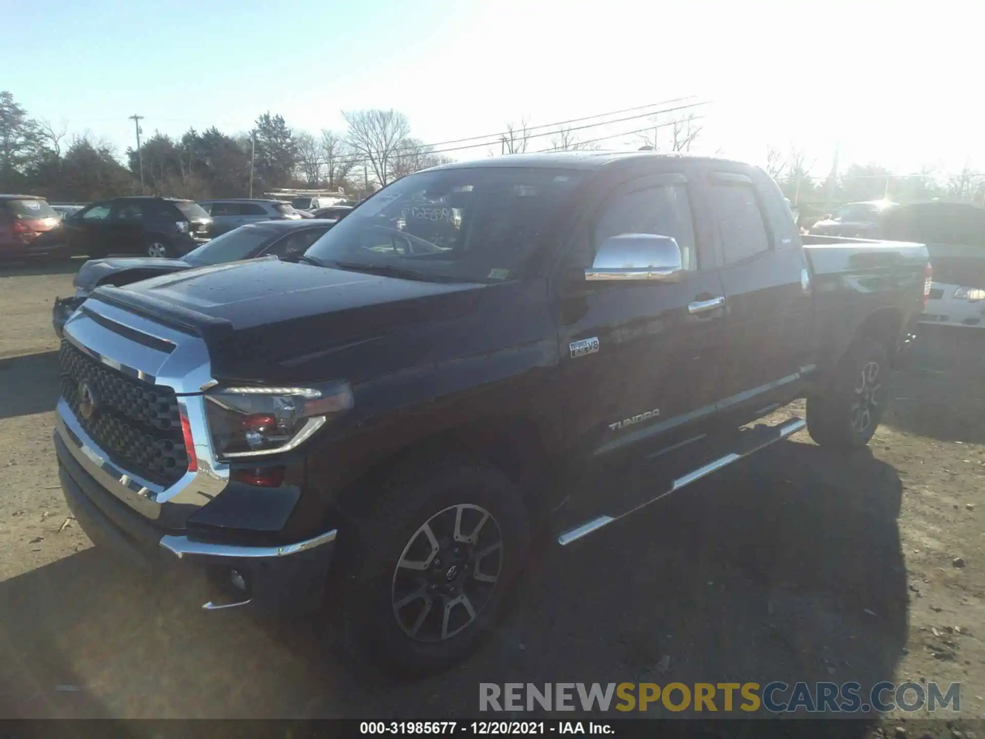 2 Photograph of a damaged car 5TFUY5F14LX932270 TOYOTA TUNDRA 4WD 2020