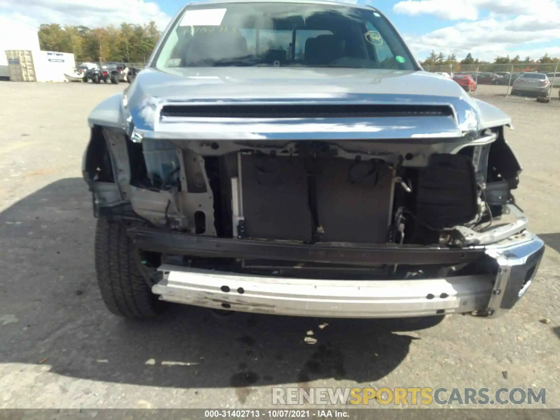 6 Photograph of a damaged car 5TFUY5F15LX897996 TOYOTA TUNDRA 4WD 2020