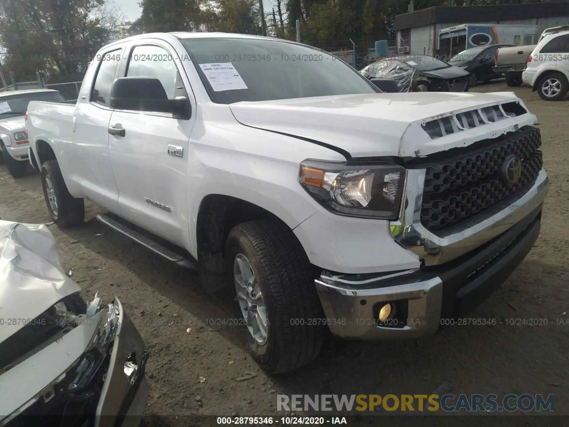 1 Фотография поврежденного автомобиля 5TFUY5F16LX875084 TOYOTA TUNDRA 4WD 2020