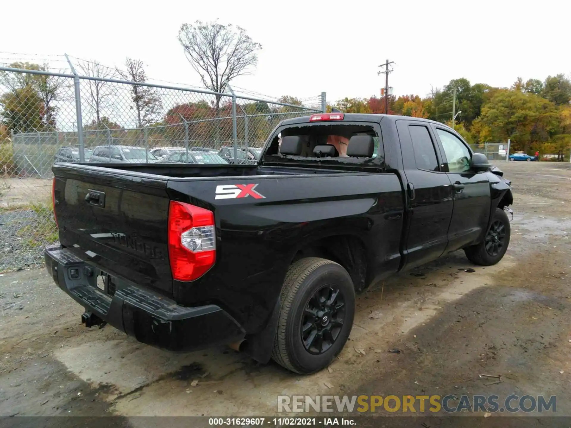 4 Photograph of a damaged car 5TFUY5F1XLX913013 TOYOTA TUNDRA 4WD 2020